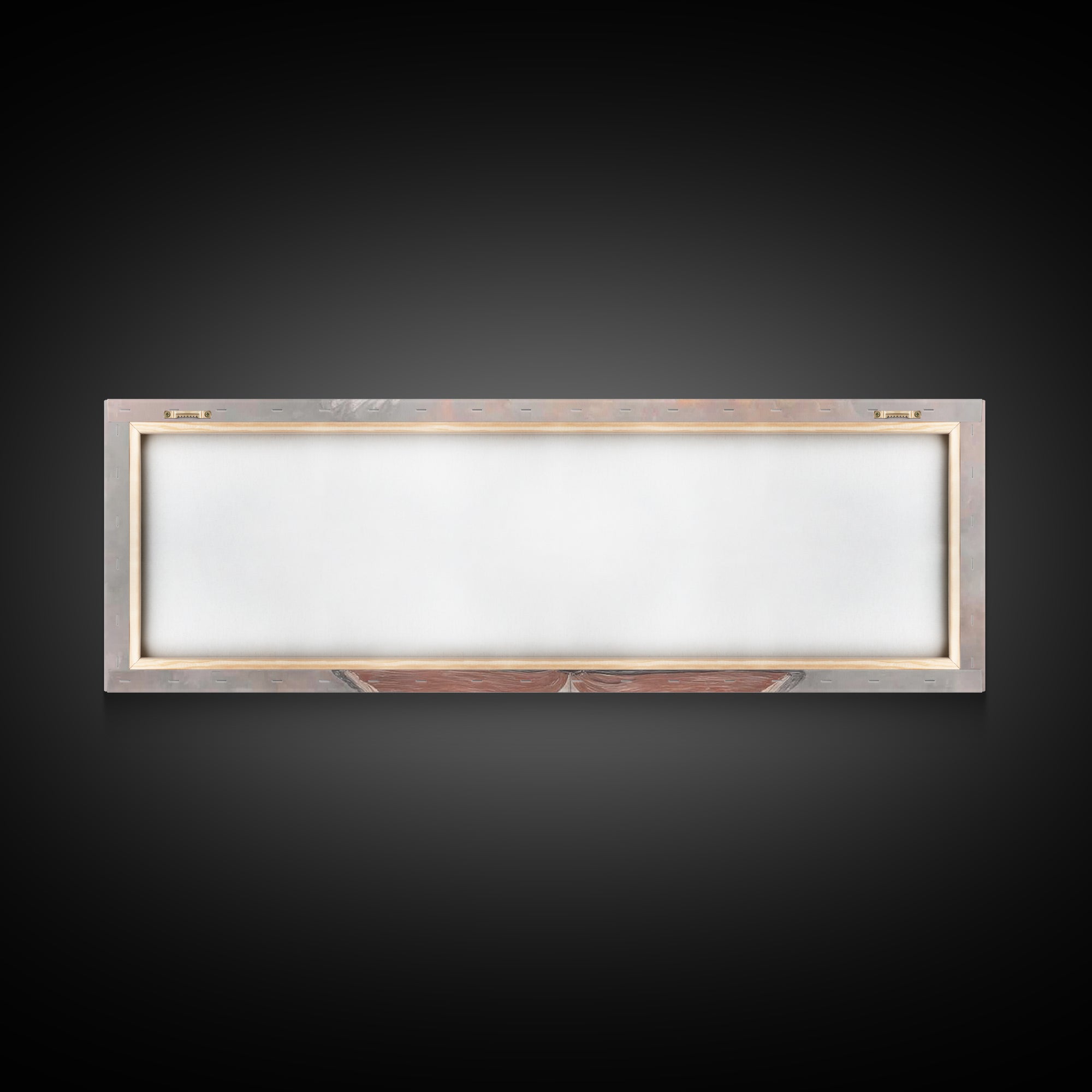 Flame Of Revelation, Framed Canvas Print, Panoramic Art, Modern Christian Painting, Christian Wall Art, Christian Art Canvas, Christian Chr