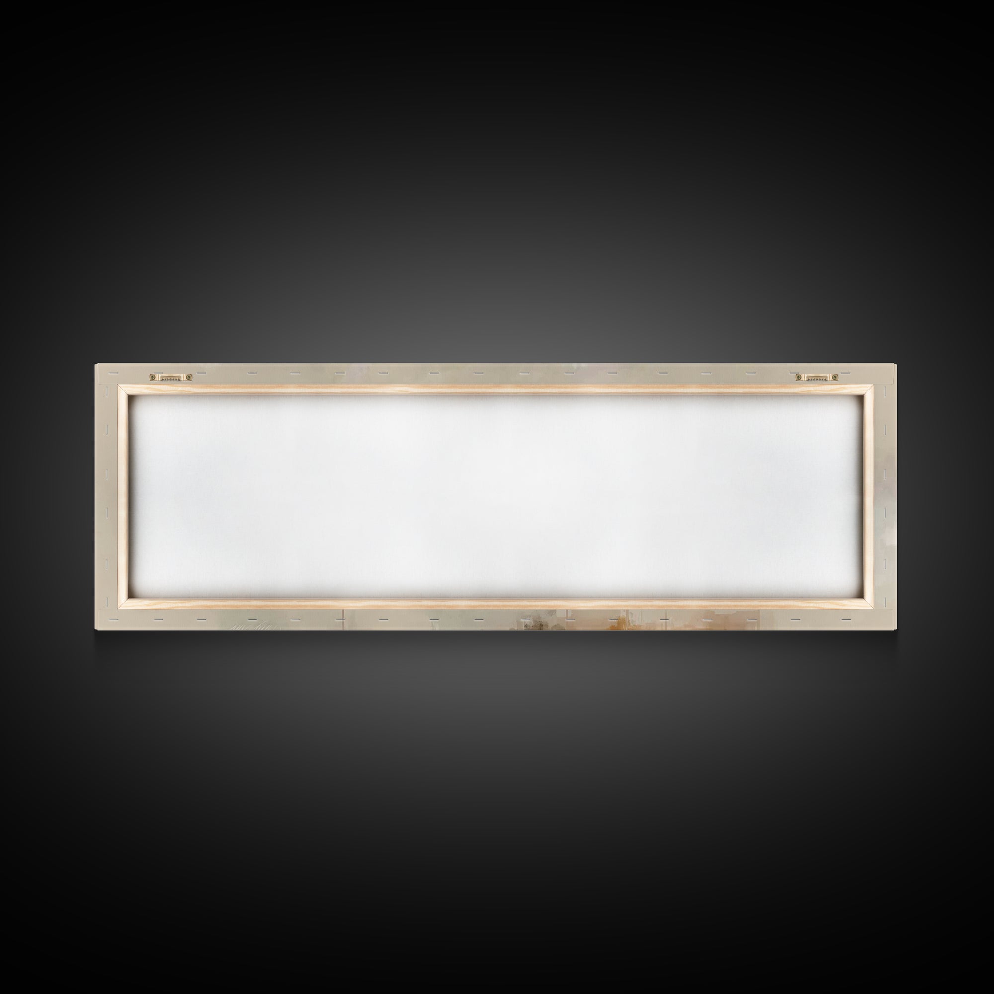 Glory Of The Word | Framed Canvas Print | Panoramic Wall Art | Christian Art Gift | Christian Paintings | Minimalist Christian Art | Christ