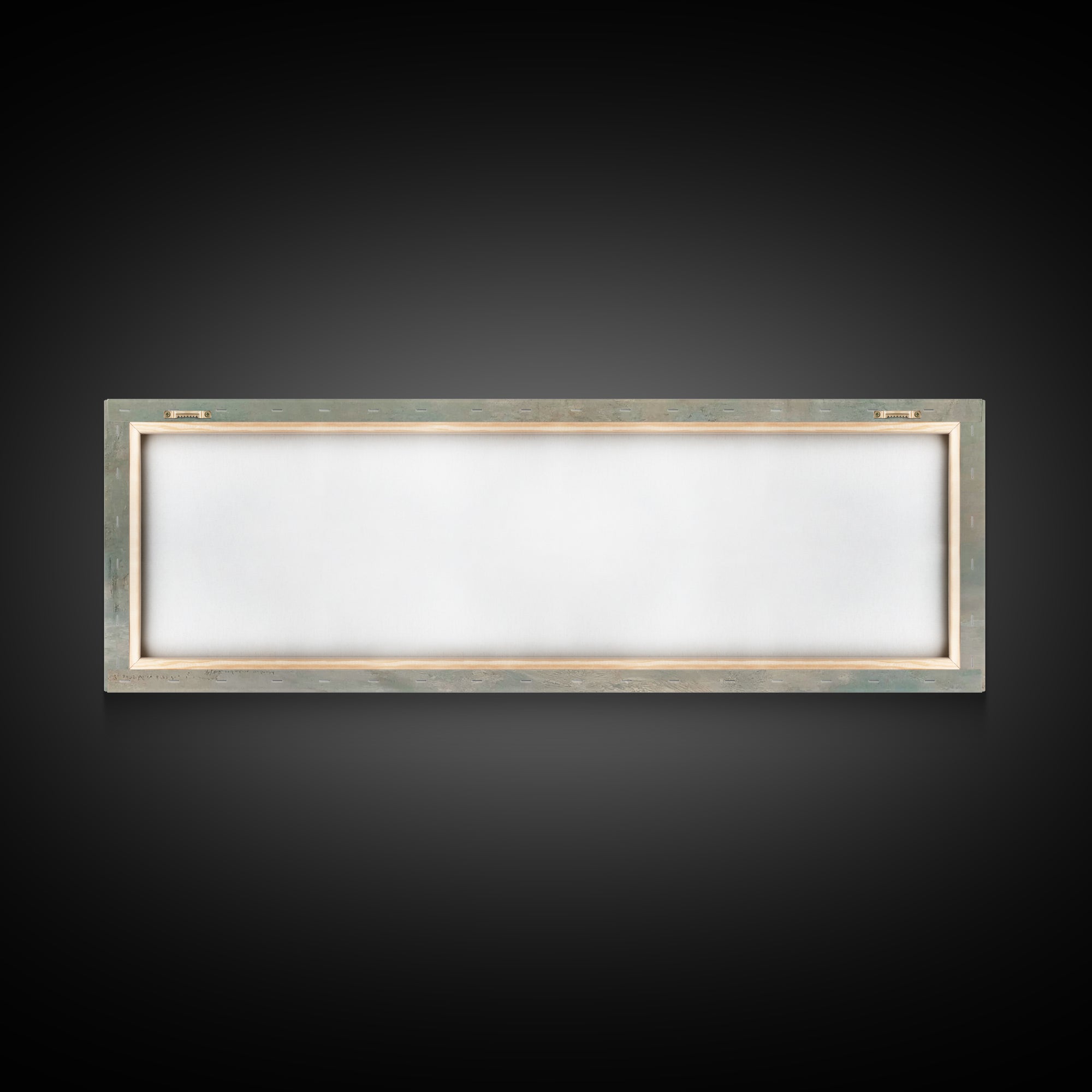 Silent Dawn Cross | Framed Canvas Print | Christian Art Canvas | Panoramic Painting | Christmas Wall Art | Modern Christian Art | Christian