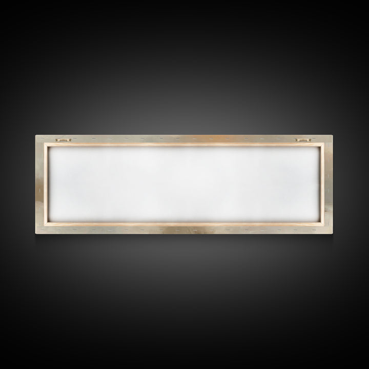 Morning Hope Cross, Framed Canvas Print, Christian Wall Art, Panoramic Print, Christian Painting, Christmas Art, Christian Art Canvas