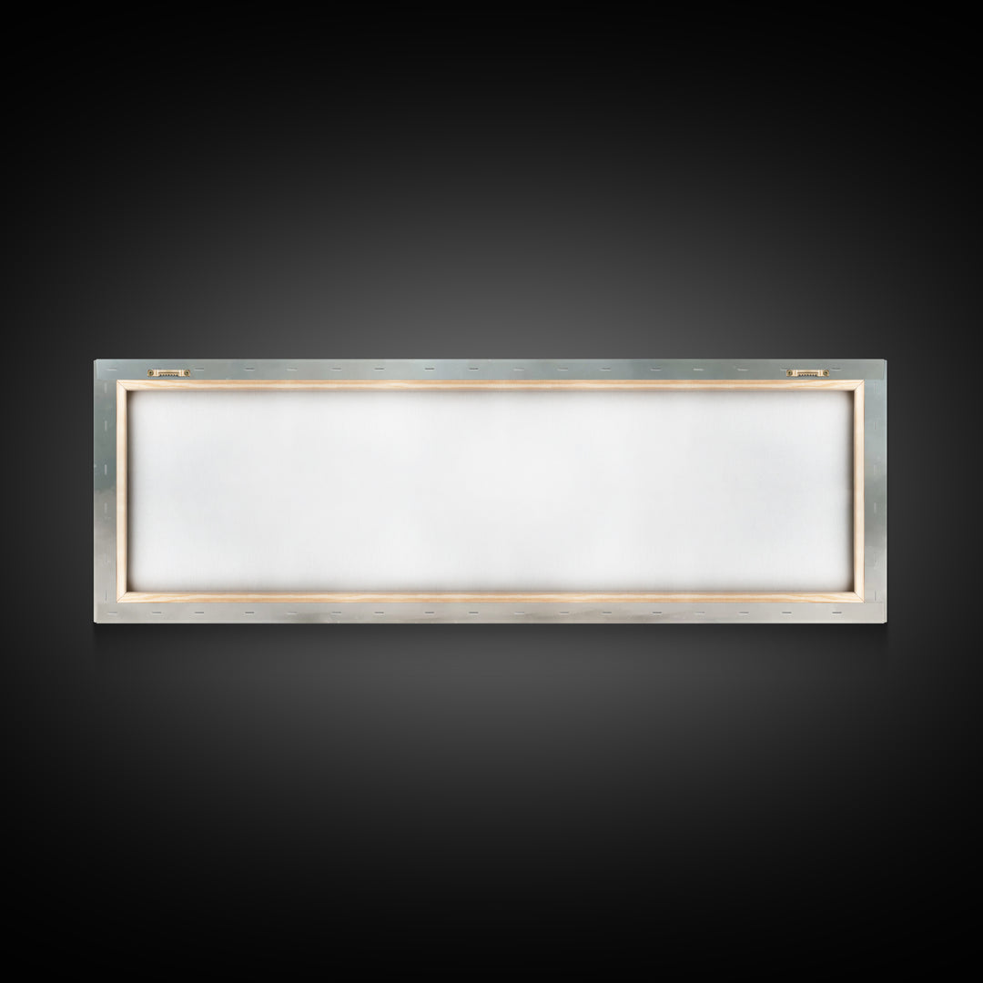 Cross Of Stillness – Framed Canvas Print – Christian Art Print – Panoramic Wall Art – Christmas Art – Christian Decor – Unique Christian Ar