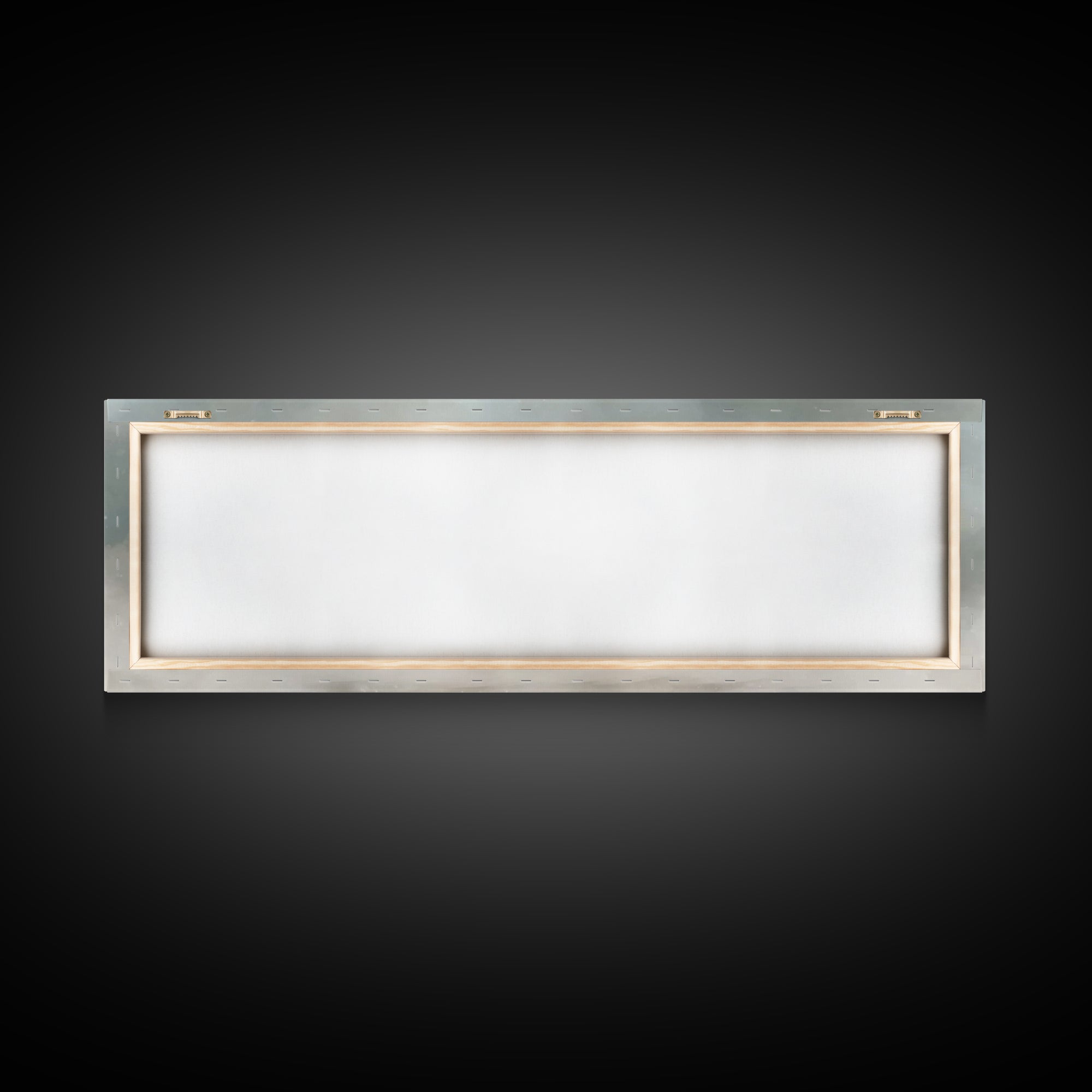 Cross Of Stillness – Framed Canvas Print – Christian Art Print – Panoramic Wall Art – Christmas Art – Christian Decor – Unique Christian Ar