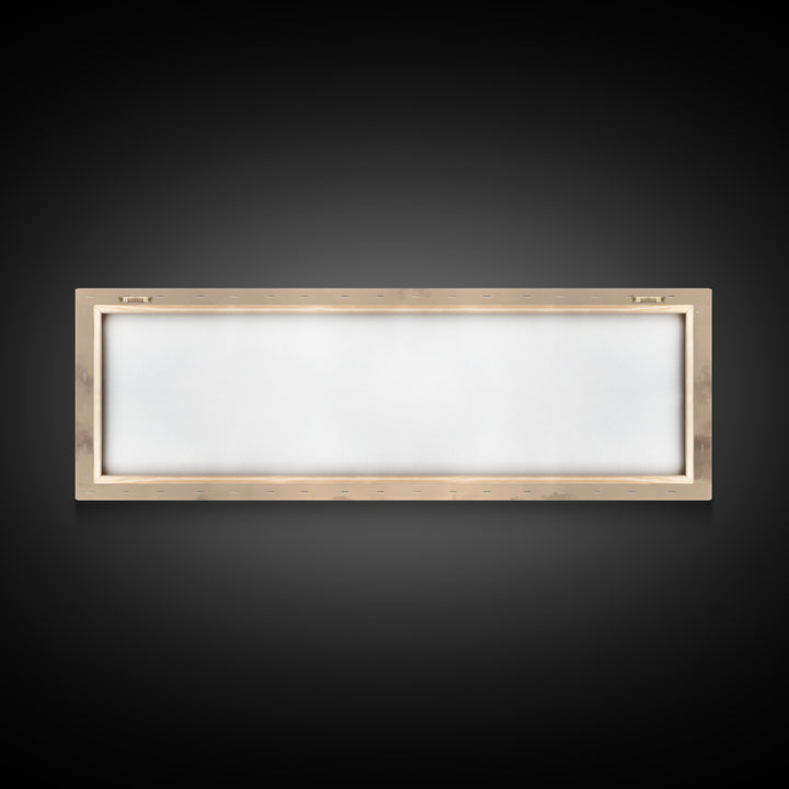 Cathedral In Quiet | Framed Canvas Print | Christian Wall Art | Extra Wide Art | Christian Art Painting | Christmas Art | Christian Home De