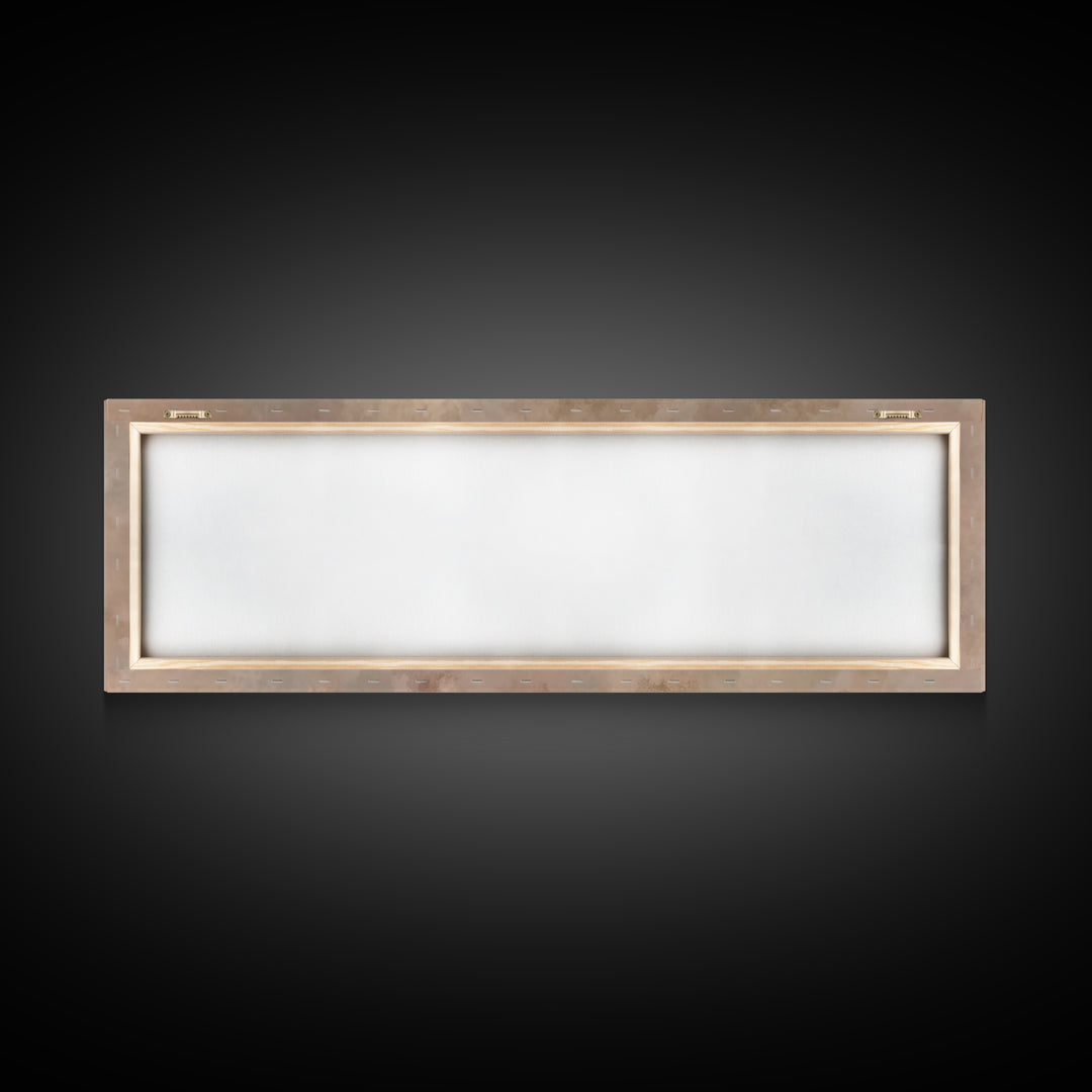 Little Prayer Light – Framed Canvas Print – Christian Wall Art – Panoramic Art – Christian Art Canvas – Christmas Art – Christian Decoratio
