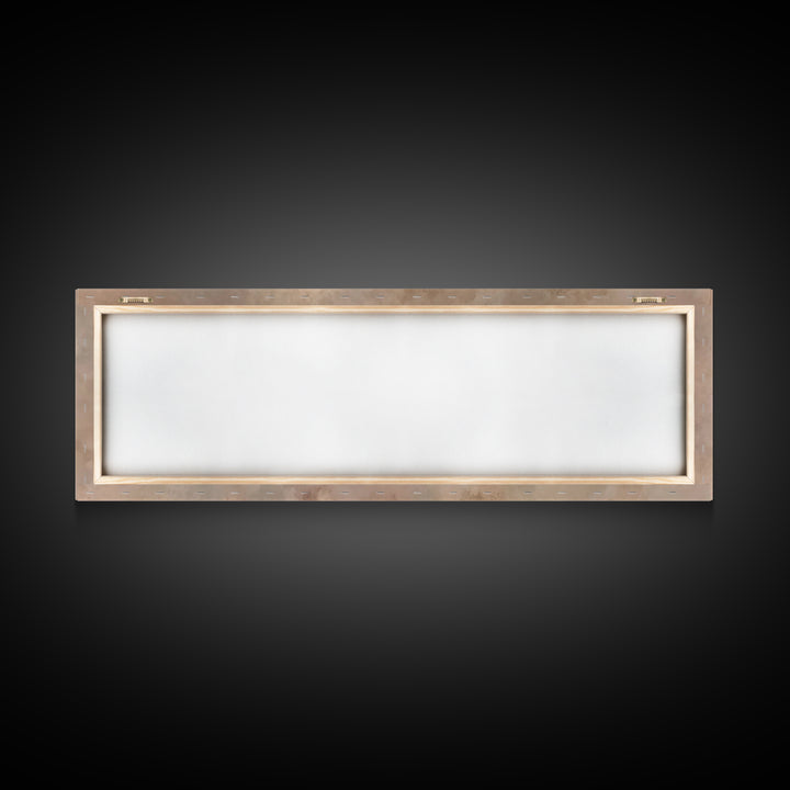 Little Prayer Light – Framed Canvas Print – Christian Wall Art – Panoramic Art – Christian Art Canvas – Christmas Art – Christian Decoratio