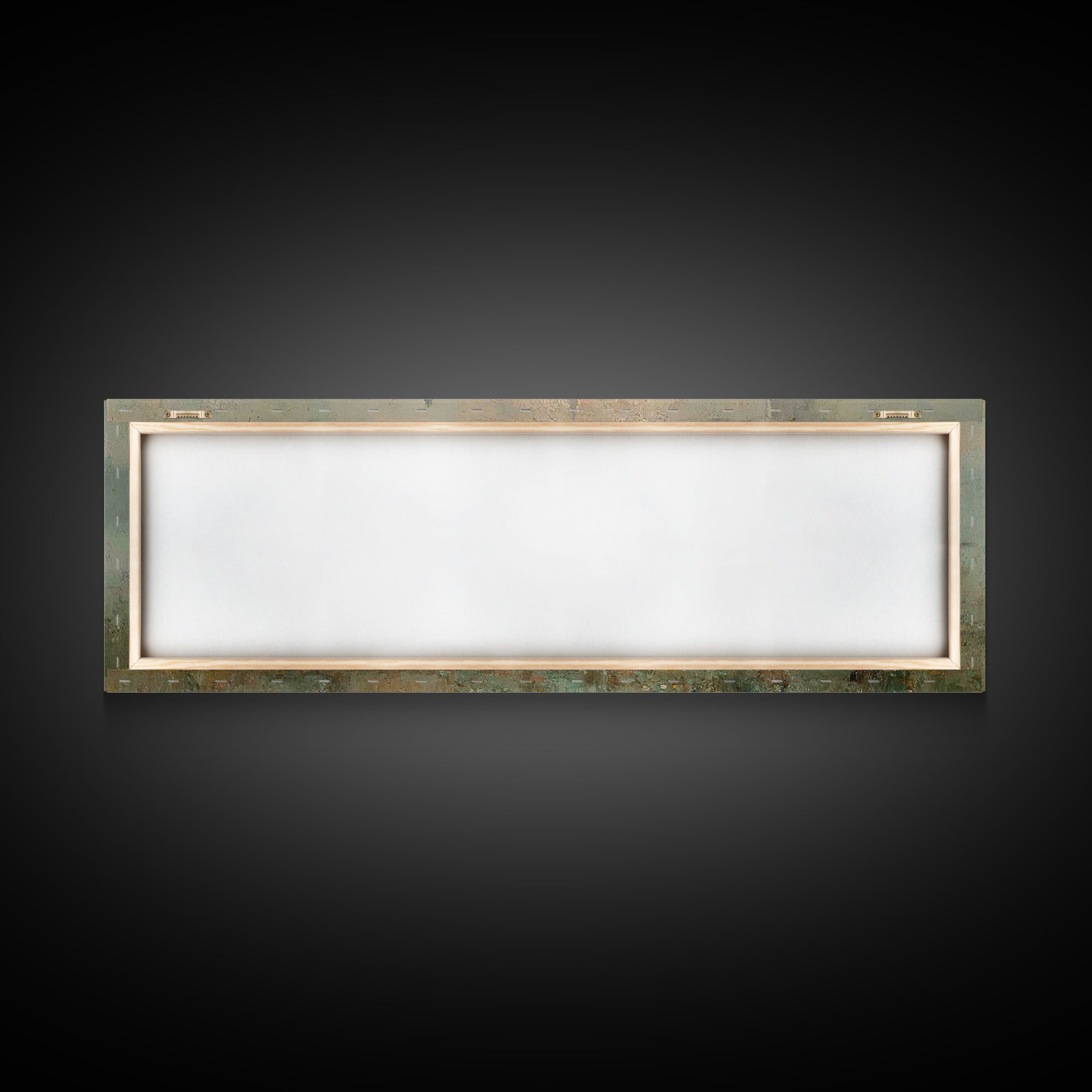 Upper Room Reverence, Framed Canvas Print, Christian Paintings, Large Christian Painting, Jesus Art Print, Panoramic Painting, Christian Ar