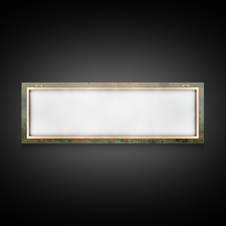 Upper Room Reverence, Framed Canvas Print, Christian Paintings, Large Christian Painting, Jesus Art Print, Panoramic Painting, Christian Ar