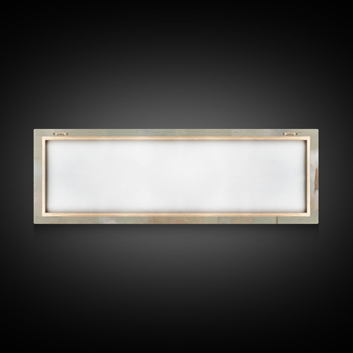 Quiet Disciples Dawn | Framed Canvas Print | Christian Art Painting | Minimalist Christian Art | Panoramic Wall Art | Jesus Canvas Art | Su