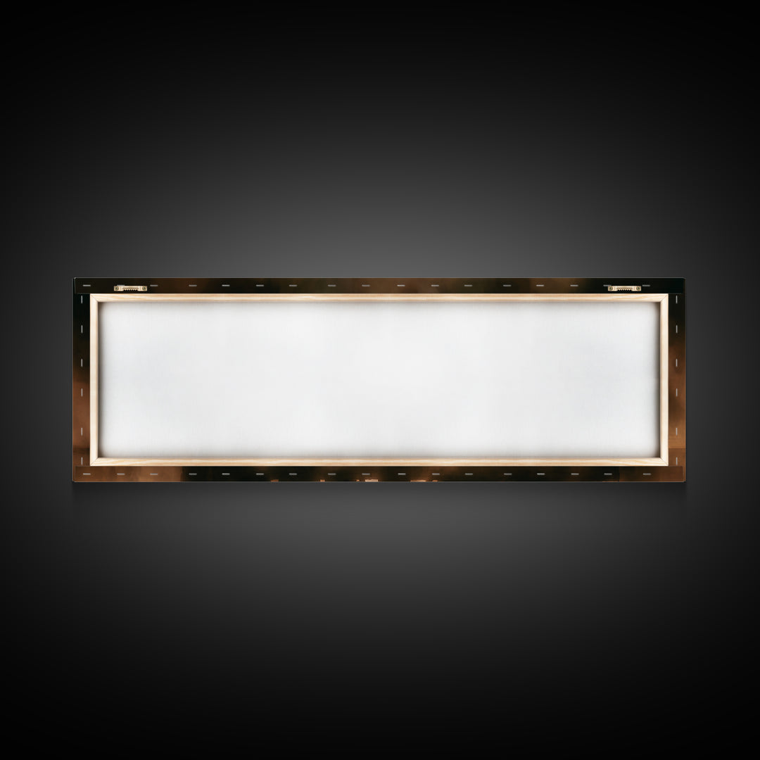 Clouded Covenant Table – Framed Canvas Print – Christian Art Canvas – Jesus Wall Art – Panoramic Painting – Christian Christmas Art – Chris