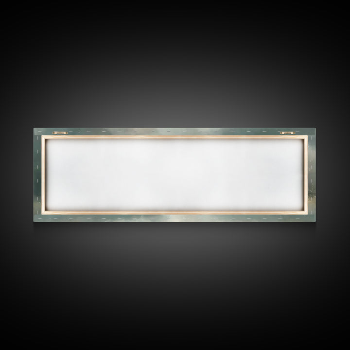 Last Covenant Stillness | Framed Canvas Print | Christian Painting | Moody Christian Art | Panoramic Art | Jesus Painting | Christian Wall