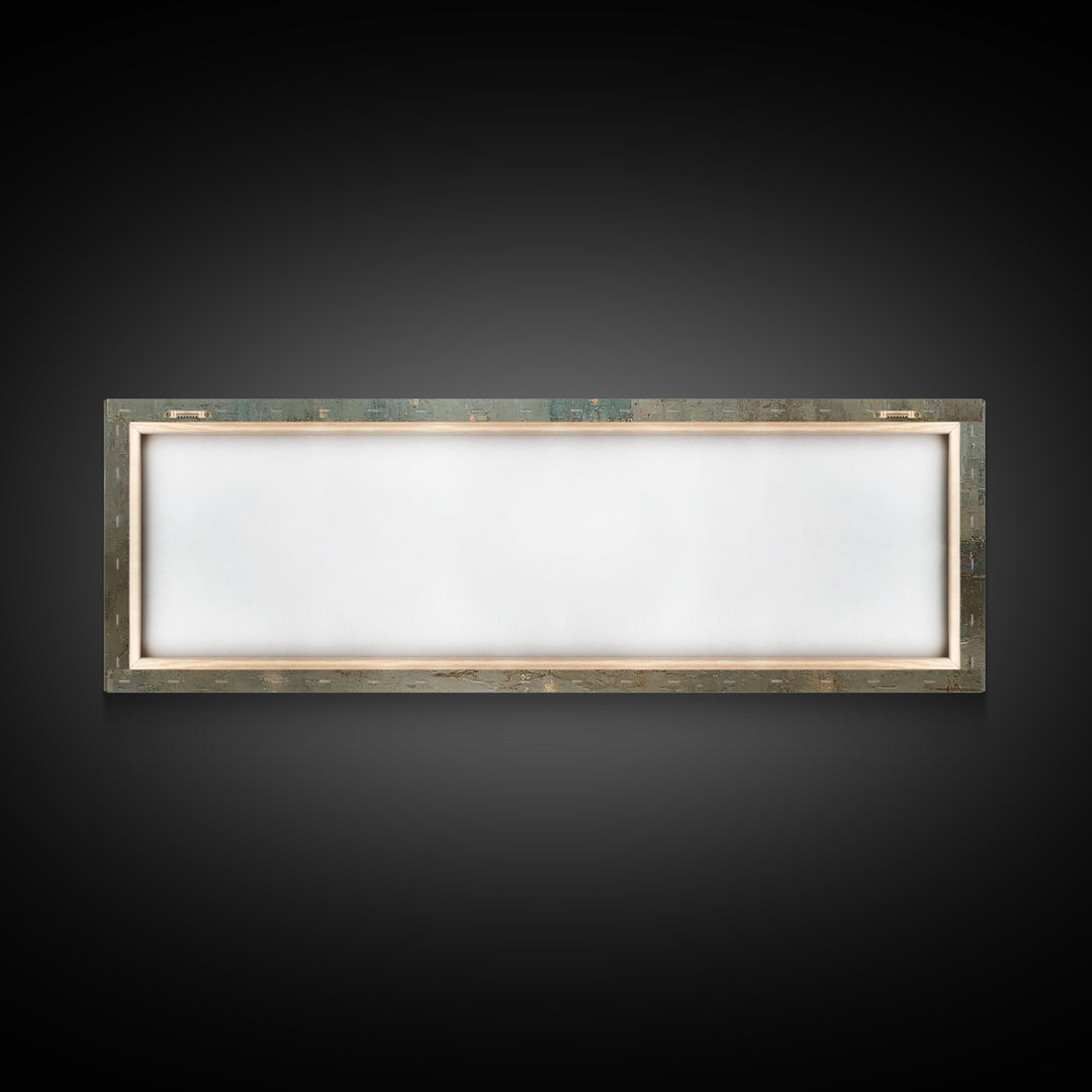 Holy Temple Light | Framed Canvas Print | Panoramic Wall Art | Christian Wall Art | Christian Art Canvas | Christmas Art | Jesus Painting