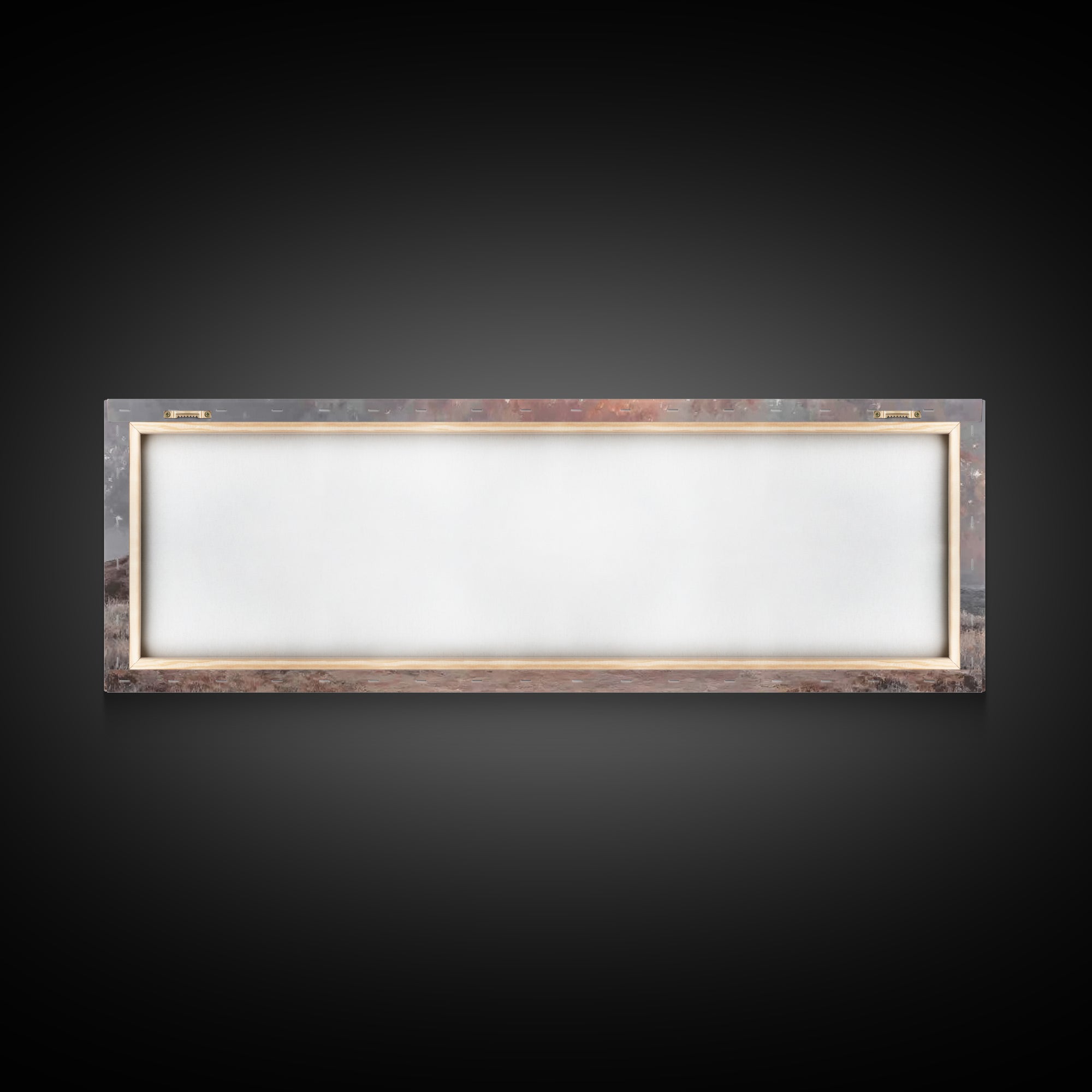 Starlit Sanctuary, Framed Canvas Print, Panoramic Print, Christian Wall Art, Christian Art Canvas, Christmas Art, Jesus Painting
