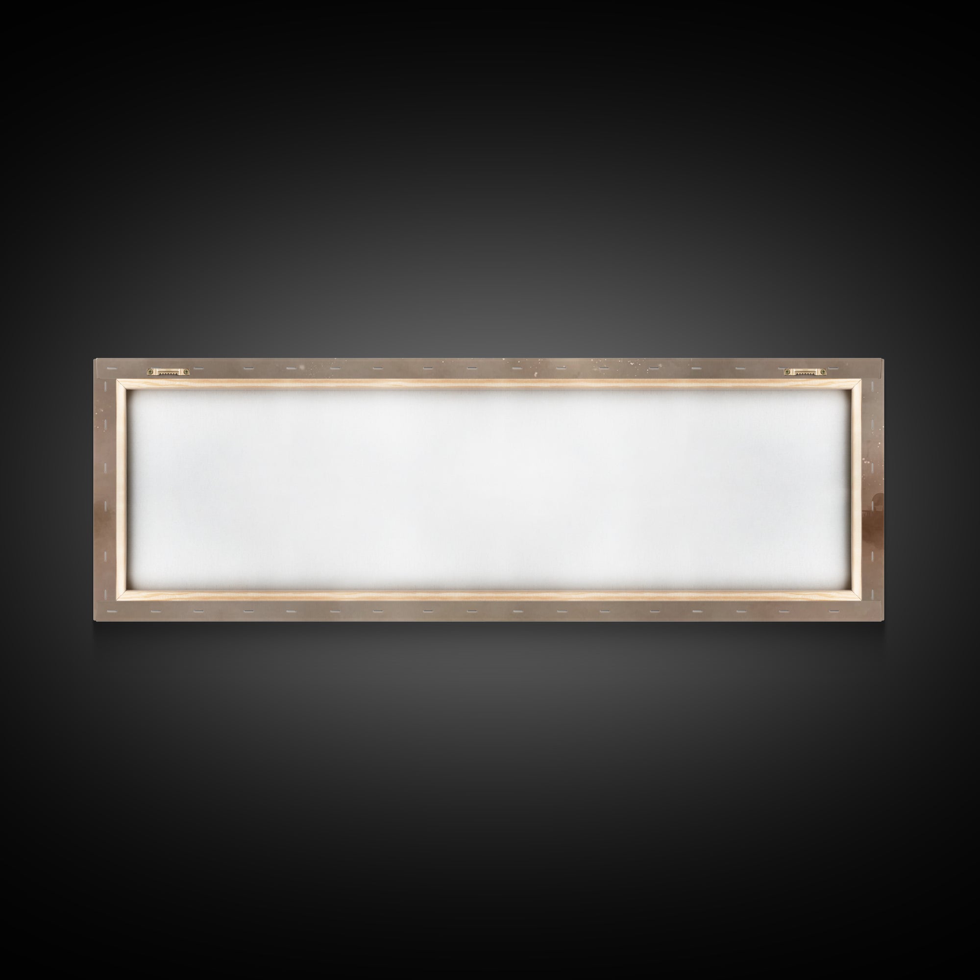 Desert Chapel Sky - Framed Canvas Print - Panoramic Wall Art - Christian Art Canvas - Christian Wall Art - Jesus Painting - Christmas Art