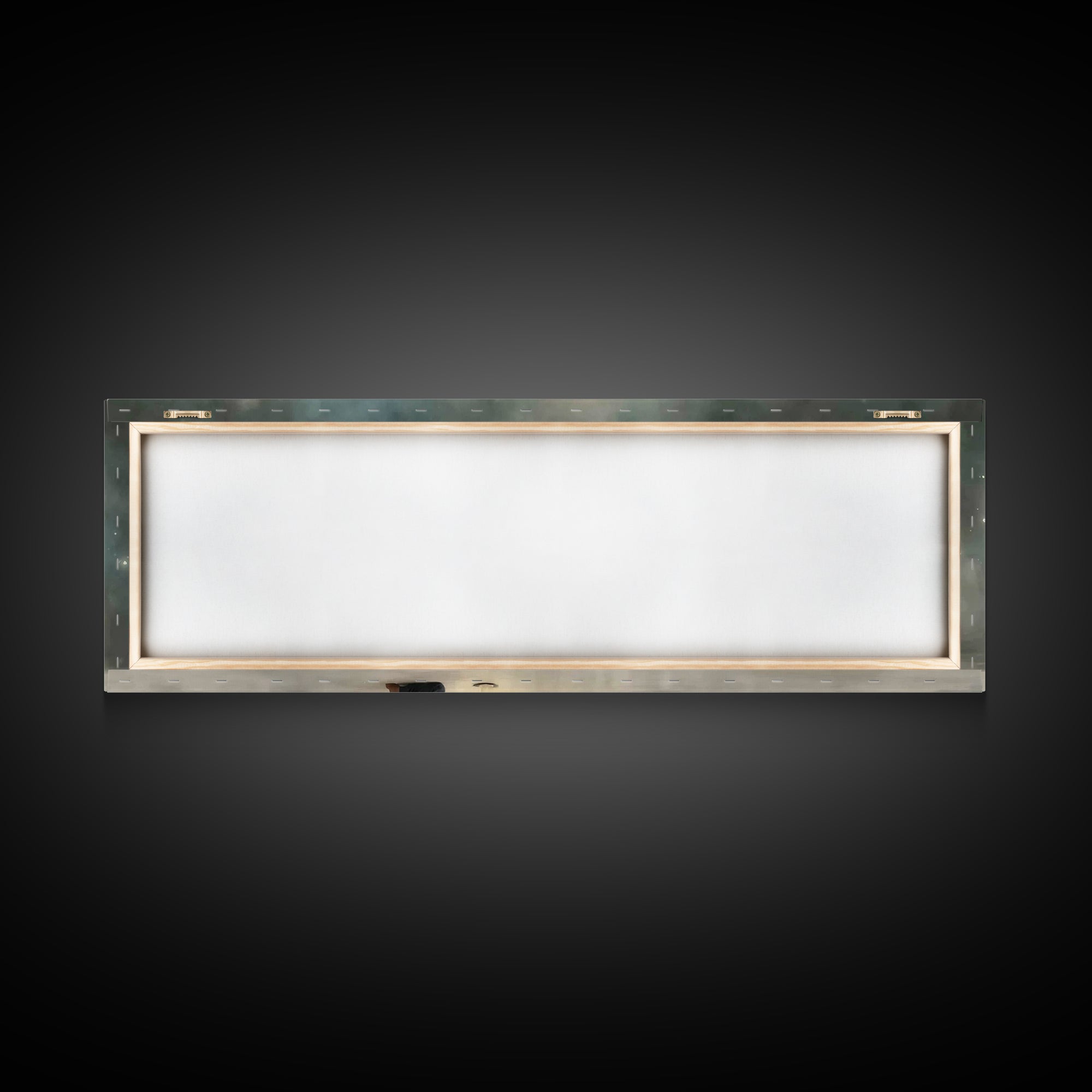 Faithful Candlelight – Framed Canvas Print – Christian Art Canvas – Panoramic Wall Art – Christmas Art – Christian Gift – Modern Christian