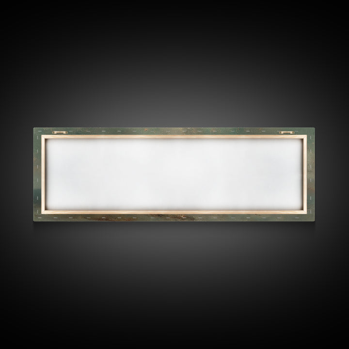 Heavenly Night Light, Framed Canvas Print, Christian Art Canvas, Panoramic Wall Art, Christian Christmas Art, Christian Wall Art, Jesus Pai