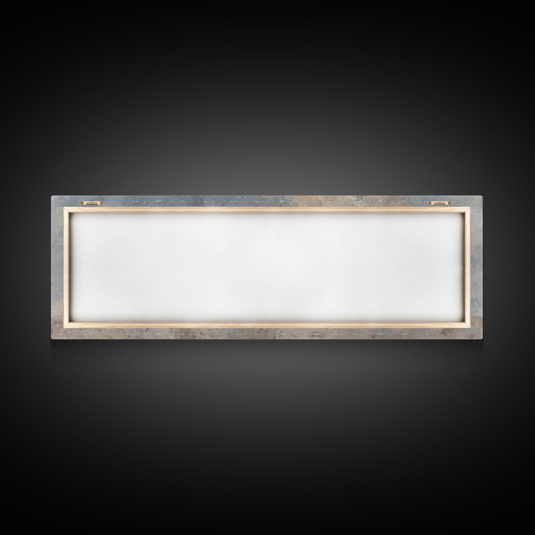 Starry Dawn Hope | Framed Canvas Print | Christian Wall Art | Panoramic Painting | Christian Art Canvas | Christmas Art | Christian Christm
