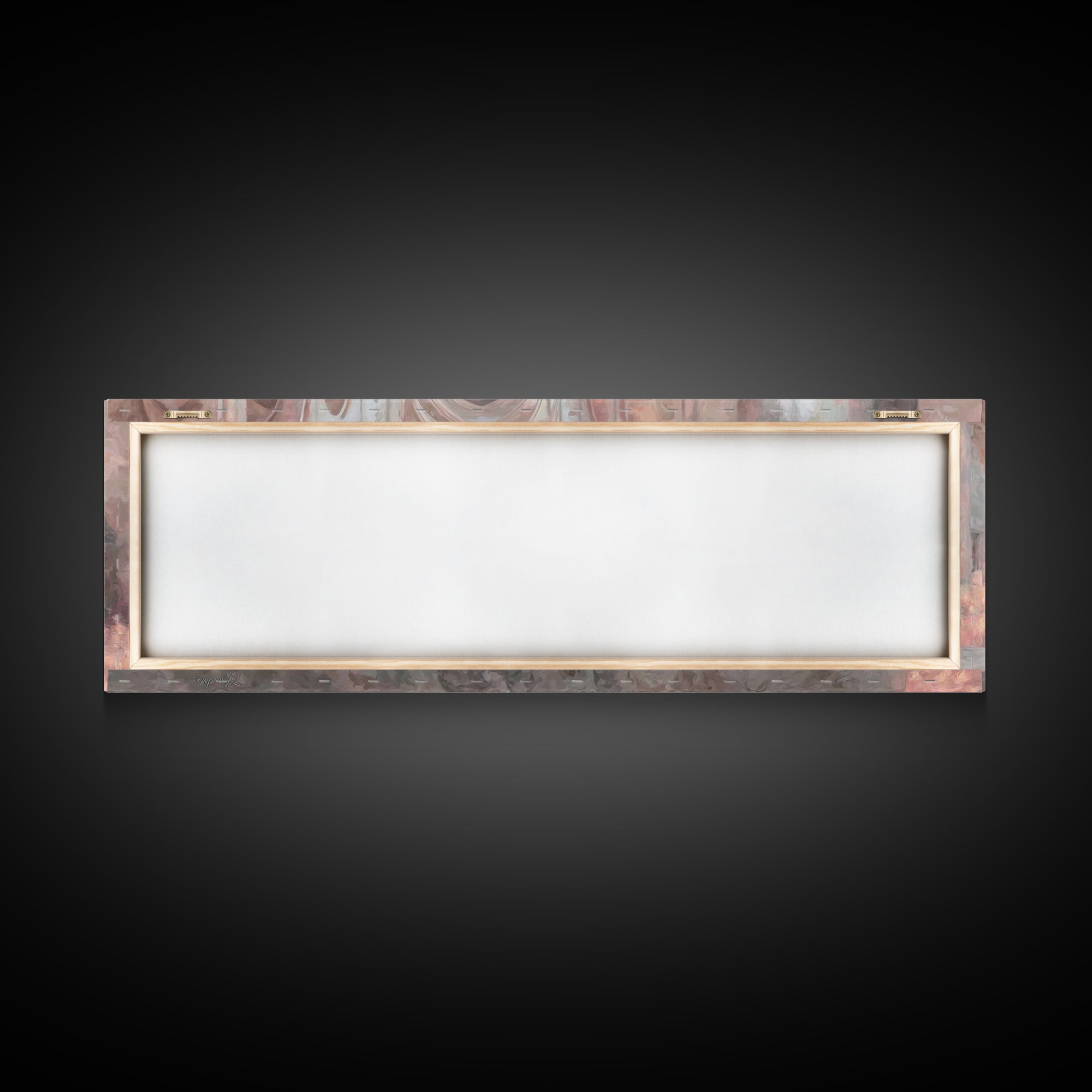 Temple Of Light, Framed Canvas Print, Christian Wall Art, Panoramic Art, Christian Art Canvas, Christmas Art Prints, Christian Decoration