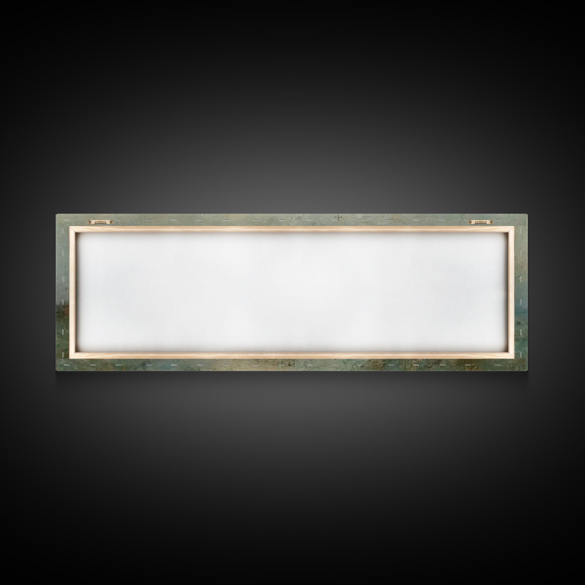 Saintly Evening Calm – Framed Canvas Print – Panoramic Art – Christian Wall Art – Christian Art Canvas – Christmas Art – Christian Painting