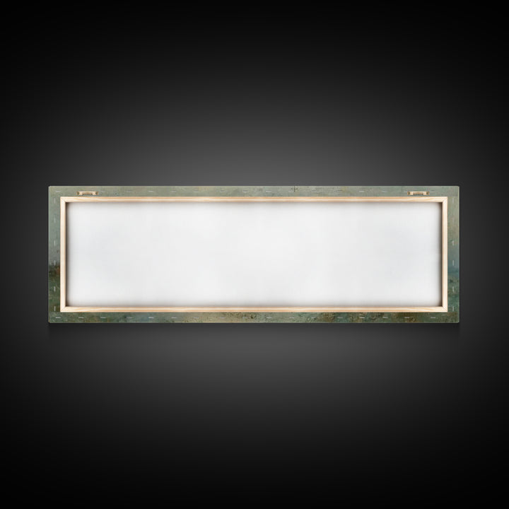 Saintly Evening Calm – Framed Canvas Print – Panoramic Art – Christian Wall Art – Christian Art Canvas – Christmas Art – Christian Painting