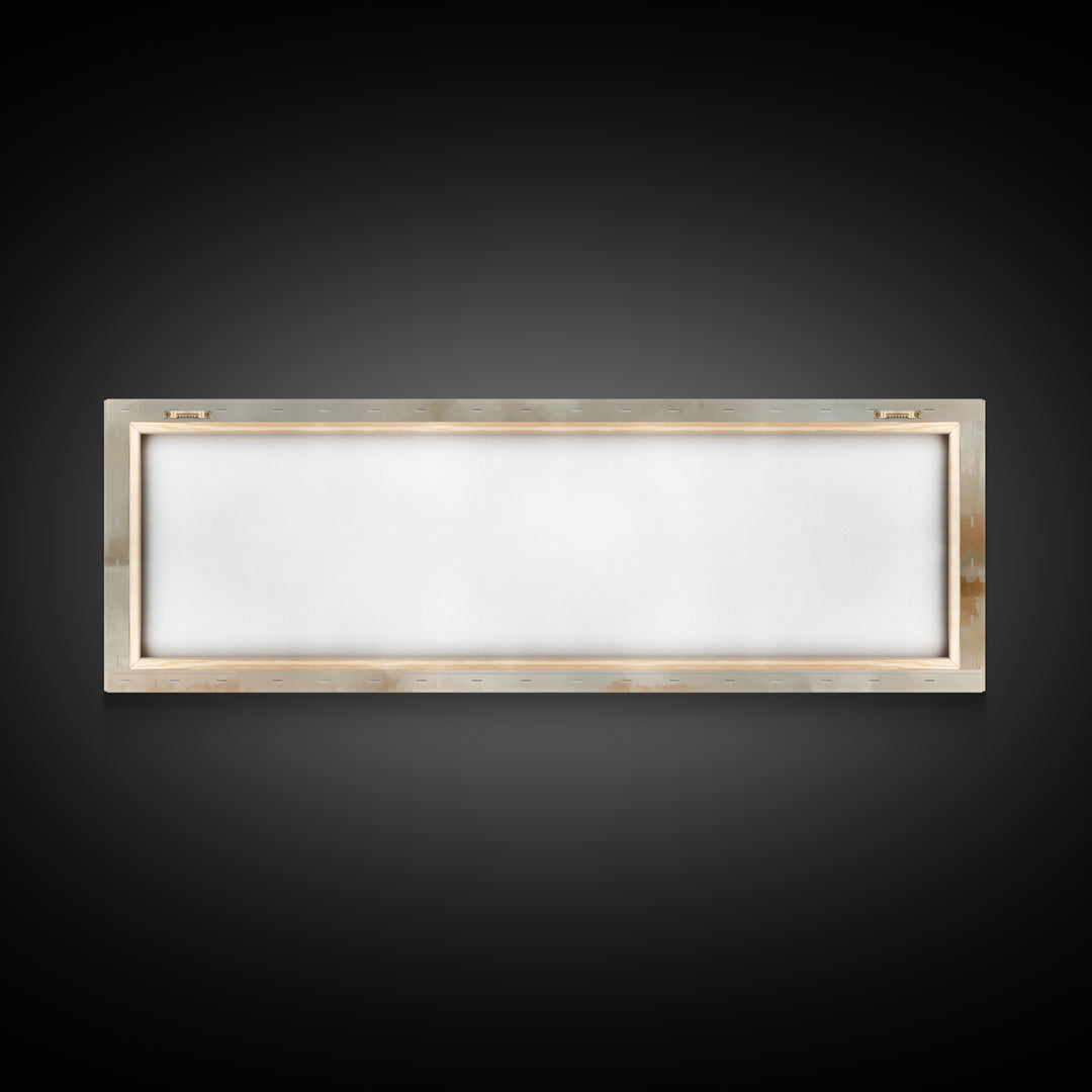 Manger Light Grace, Framed Canvas Print, Christian Art Canvas, Panoramic Print, Christian Wall Art, Christmas Art, Christian Christmas Art
