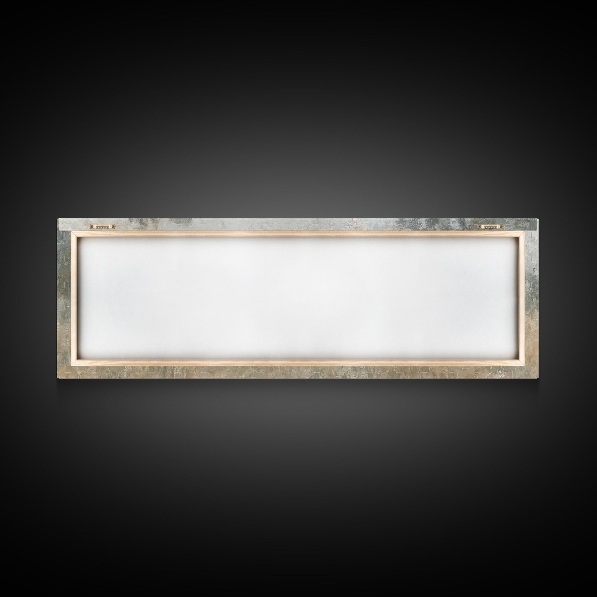 Gentle Meadow Walk – Framed Canvas Print – Christian Wall Art – Jesus Painting – Christian Art Canvas – Panoramic Art – Christian Christmas