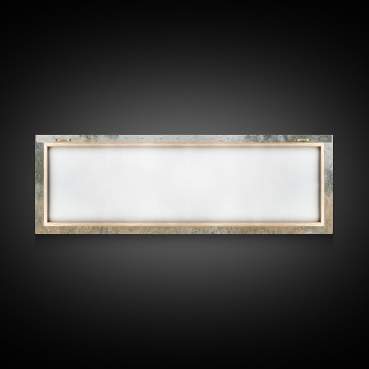 Gentle Meadow Walk – Framed Canvas Print – Christian Wall Art – Jesus Painting – Christian Art Canvas – Panoramic Art – Christian Christmas