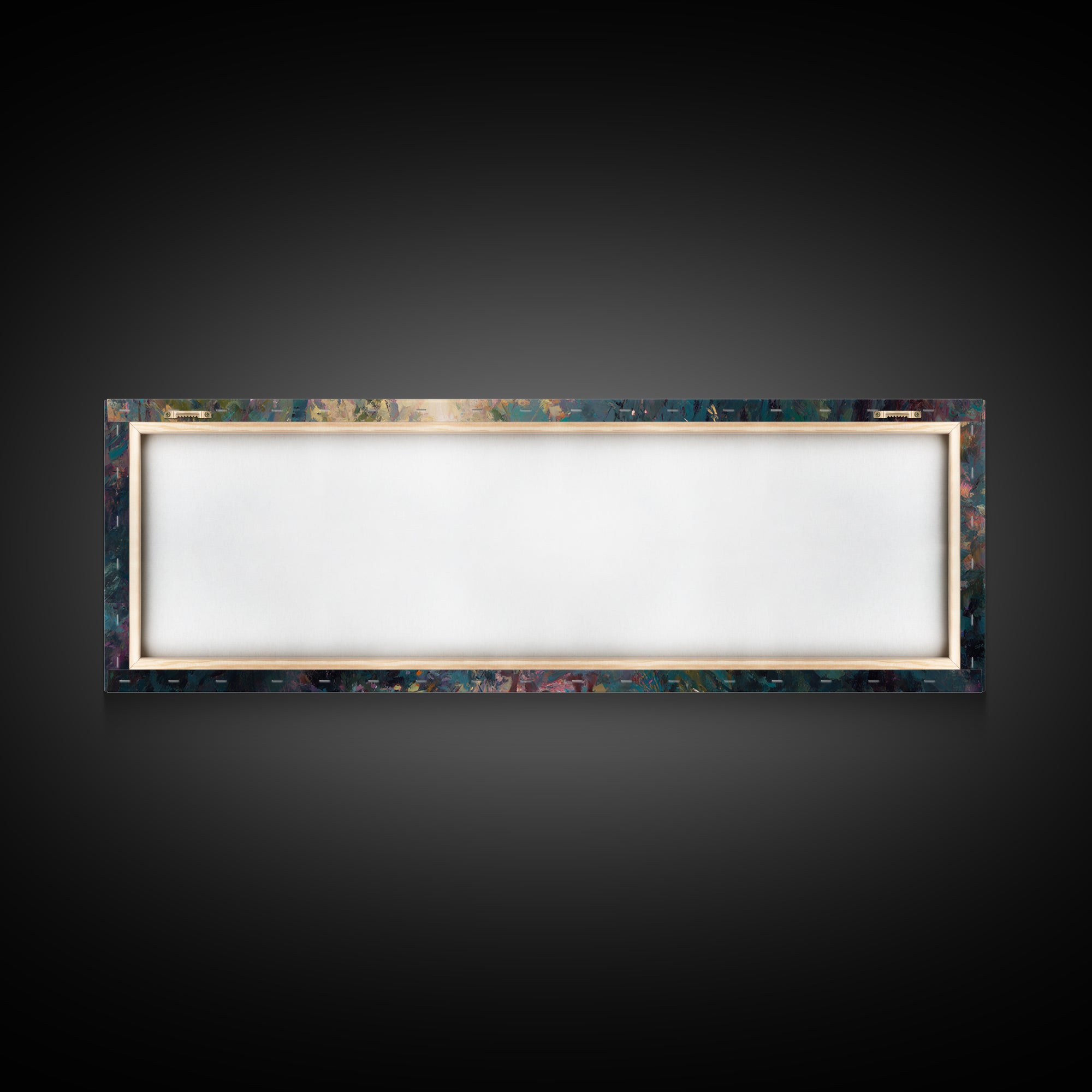 Light In The Garden | Framed Canvas Print | Christian Wall Art | Christian Art Canvas | Jesus Painting | Panoramic Painting | Christian Chr