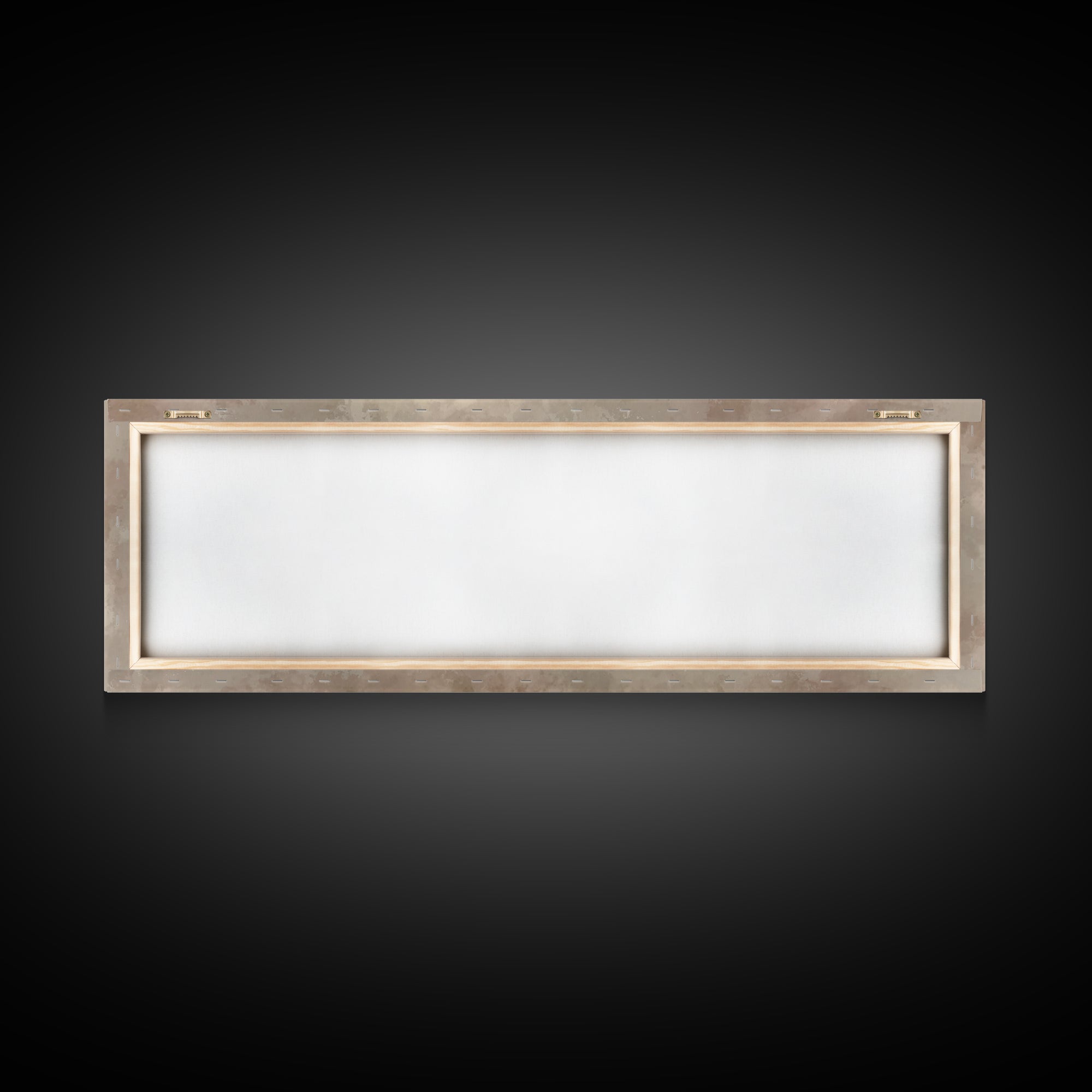 Silent Glory | Framed Canvas Print | Christian Wall Art | Christian Art Canvas | Christmas Art | Panoramic Frame | Christian Christmas Art