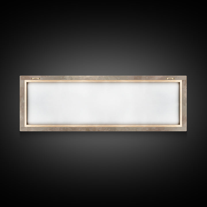 Silent Glory | Framed Canvas Print | Christian Wall Art | Christian Art Canvas | Christmas Art | Panoramic Frame | Christian Christmas Art