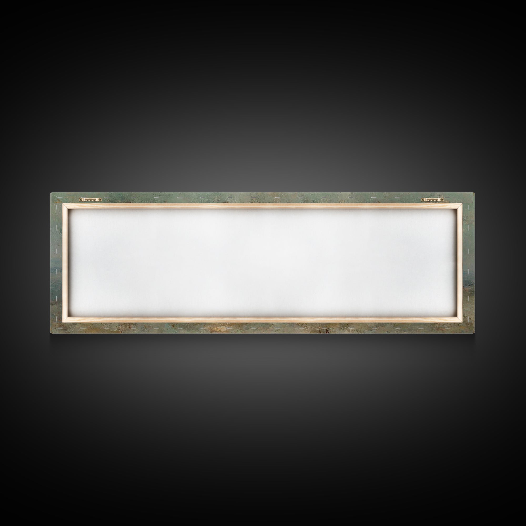Glory In The Fields – Framed Canvas Print – Panoramic Print – Christian Art Canvas – Christmas Art – Christian Wall Art – Christian Christm