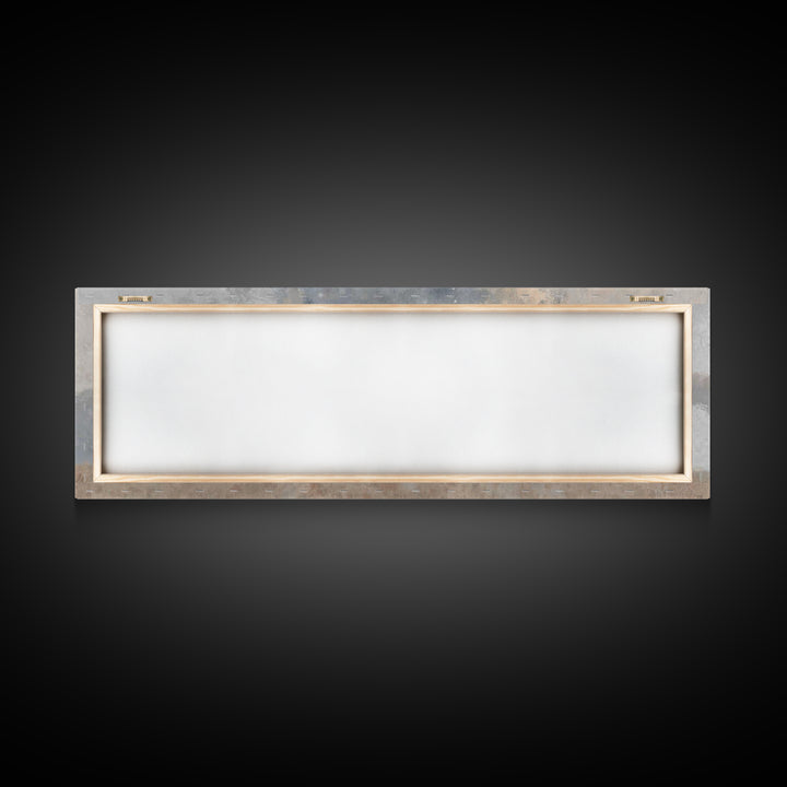 Cross Of Wonder, Framed Canvas Print, Christian Wall Art, Panoramic Frame, Christian Art Canvas, Christmas Art, Jesus Painting
