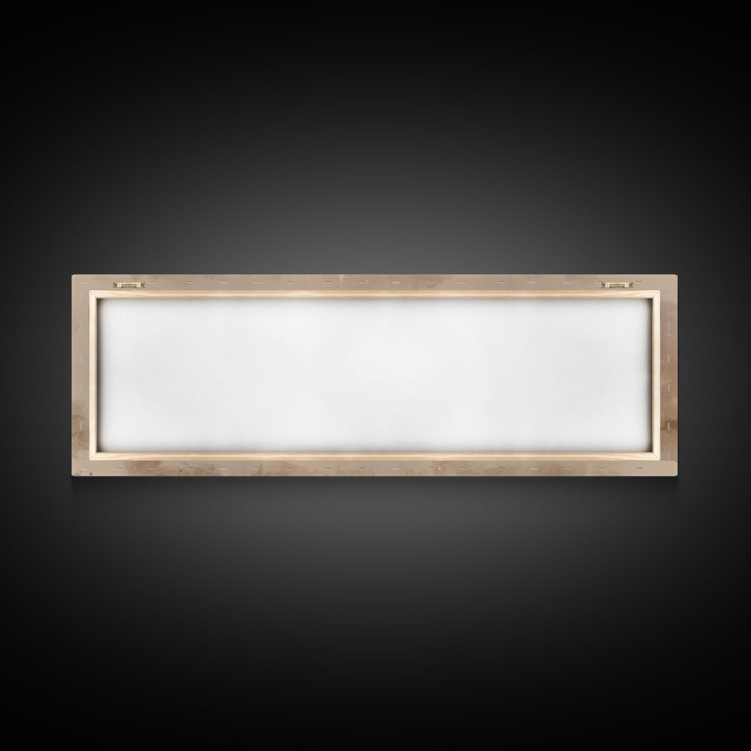 Radiant Bethlehem Sky | Framed Canvas Print | Christian Art Canvas | Panoramic Art | Christmas Art | Christian Wall Art | Christian Christm