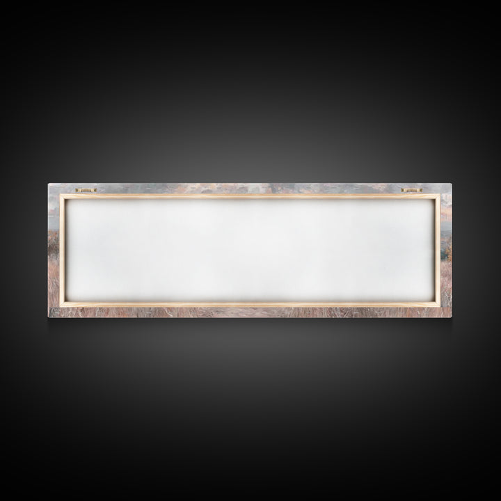 Shepherd’s Companion, Framed Canvas Print, Panoramic Painting, Christian Art Canvas, Christian Wall Art, Jesus Painting, Christian Decor