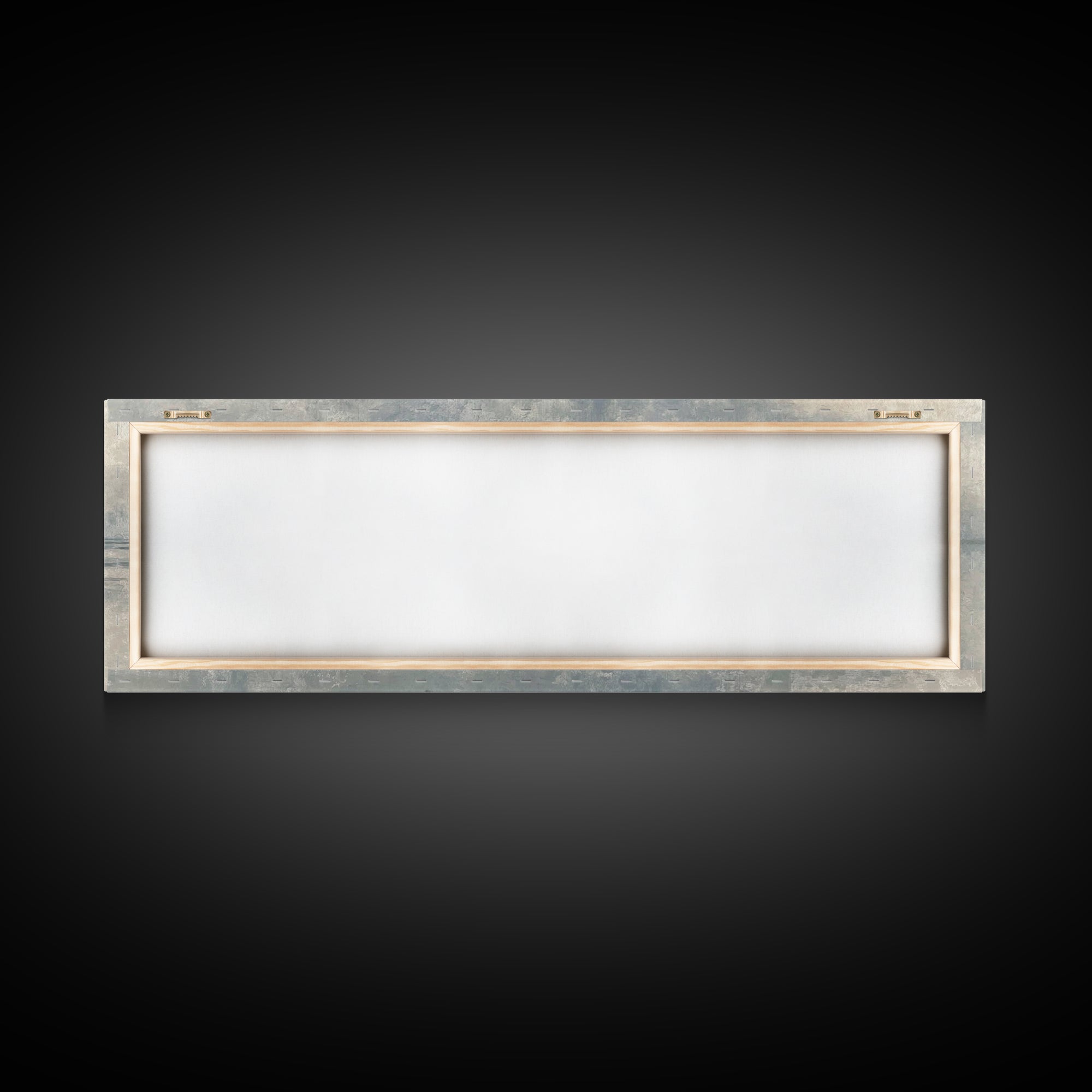 Heaven’s Gentle Light – Framed Canvas Print – Christian Art Canvas – Christian Wall Art – Panoramic Art – Jesus Painting – Christmas Art
