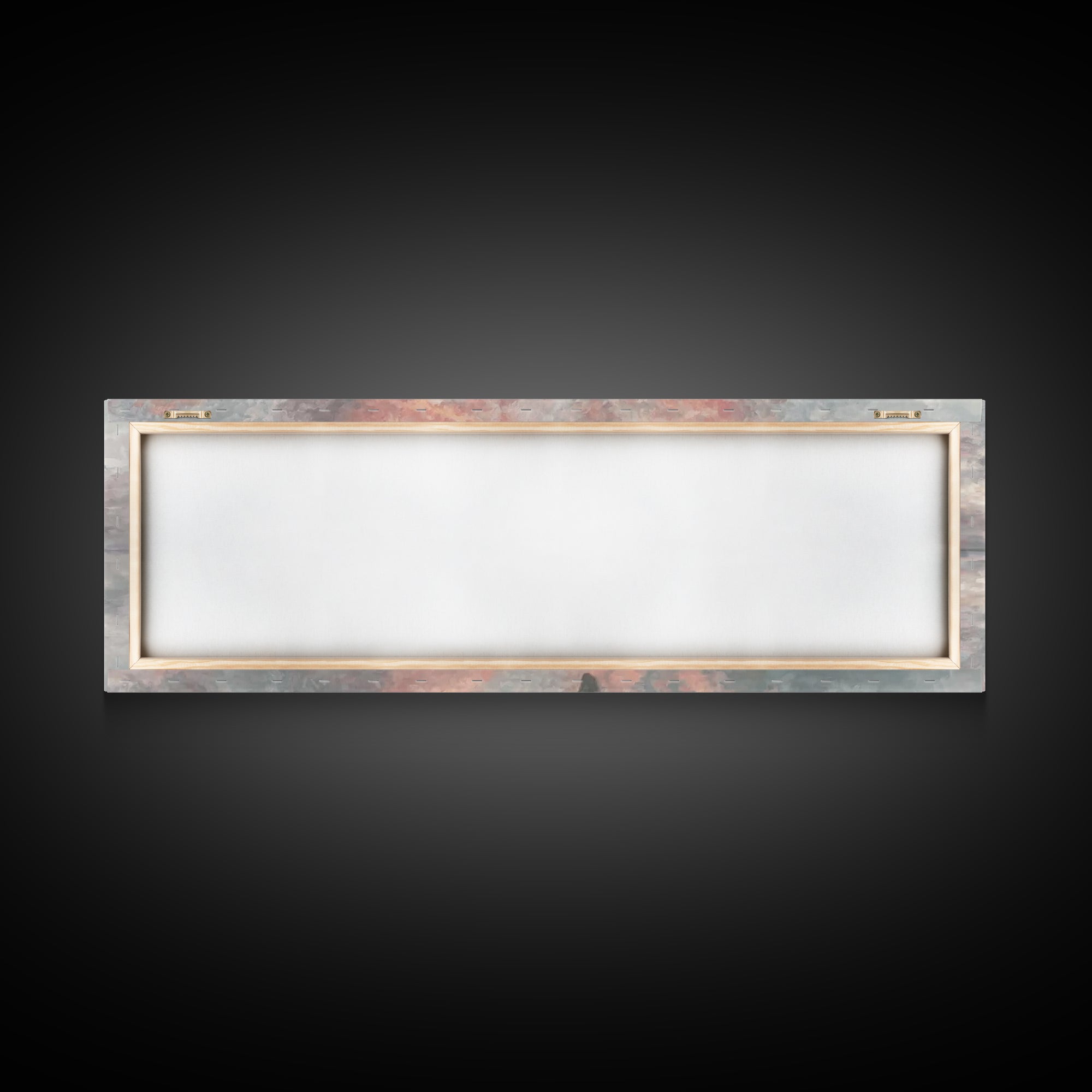 Heaven’s Gentle Dawn | Framed Canvas Print | Panoramic Painting | Christian Art Canvas | Jesus Painting | Christian Wall Art | Christmas Ar
