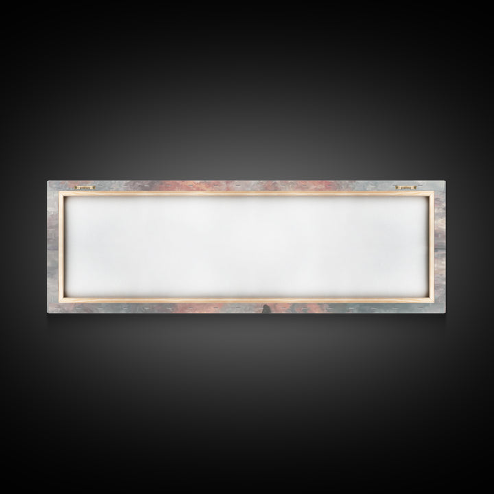 Heaven’s Gentle Dawn | Framed Canvas Print | Panoramic Painting | Christian Art Canvas | Jesus Painting | Christian Wall Art | Christmas Ar