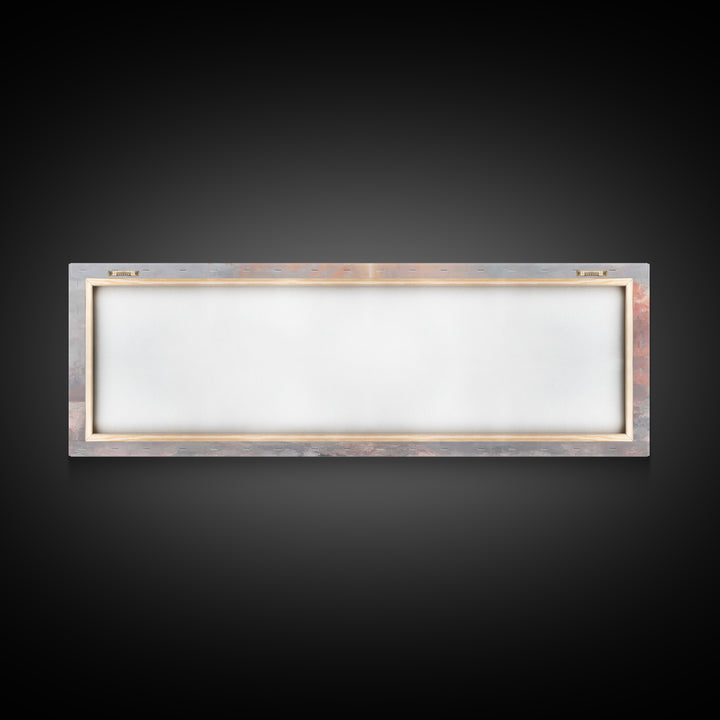 Radiant Ocean Glory | Framed Canvas Print | Panoramic Art | Christian Art Canvas | Jesus Painting | Christian Wall Art | Christmas Art