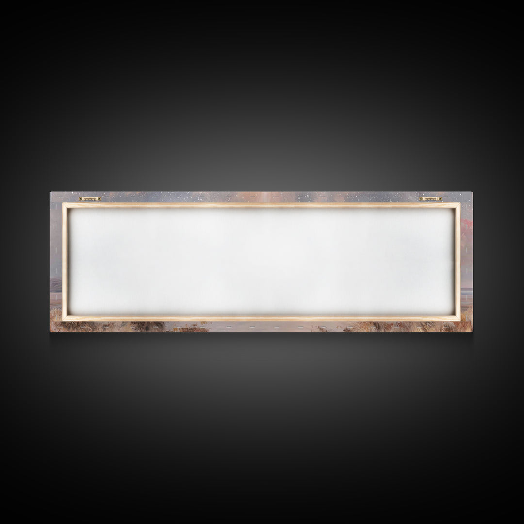 Desert Grace Light, Framed Canvas Print, Christian Art Canvas, Christian Wall Art, Panoramic Wall Art, Christmas Art, Christian Decor