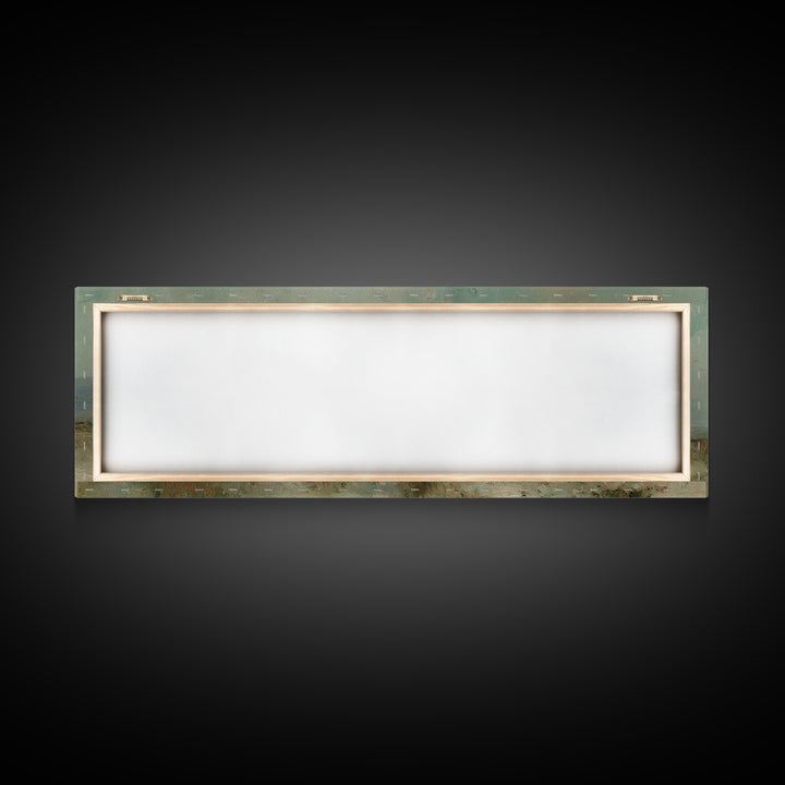 Holy Night Horizon – Framed Canvas Print – Christian Art – Christmas Wall Art – Panoramic Painting – Christian Decorations – Christian Art