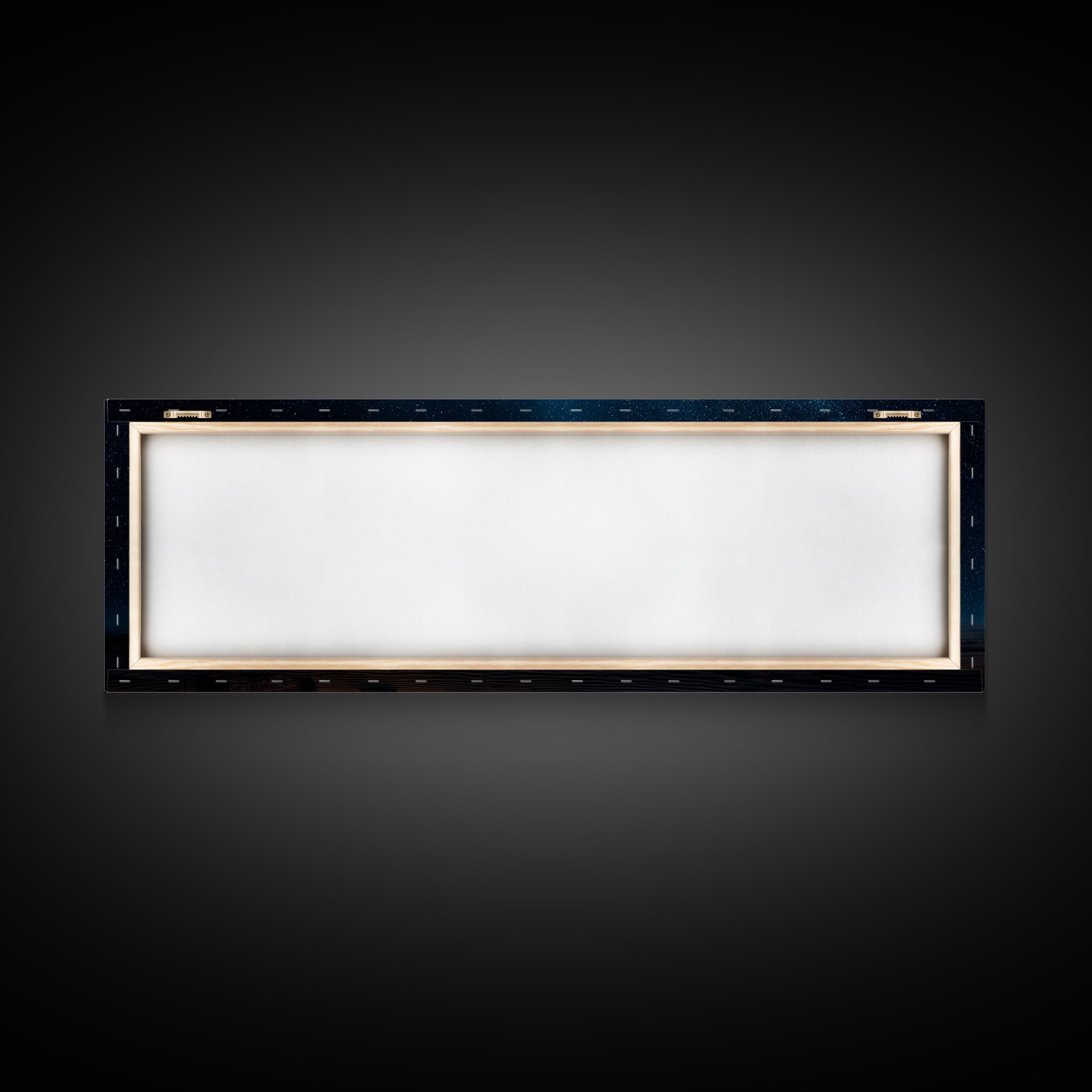 Bethlehem Night Journey | Framed Canvas Print | Christian Wall Art | Panoramic Wall Art | Christmas Art | Christian Art Canvas | Jesus Pain
