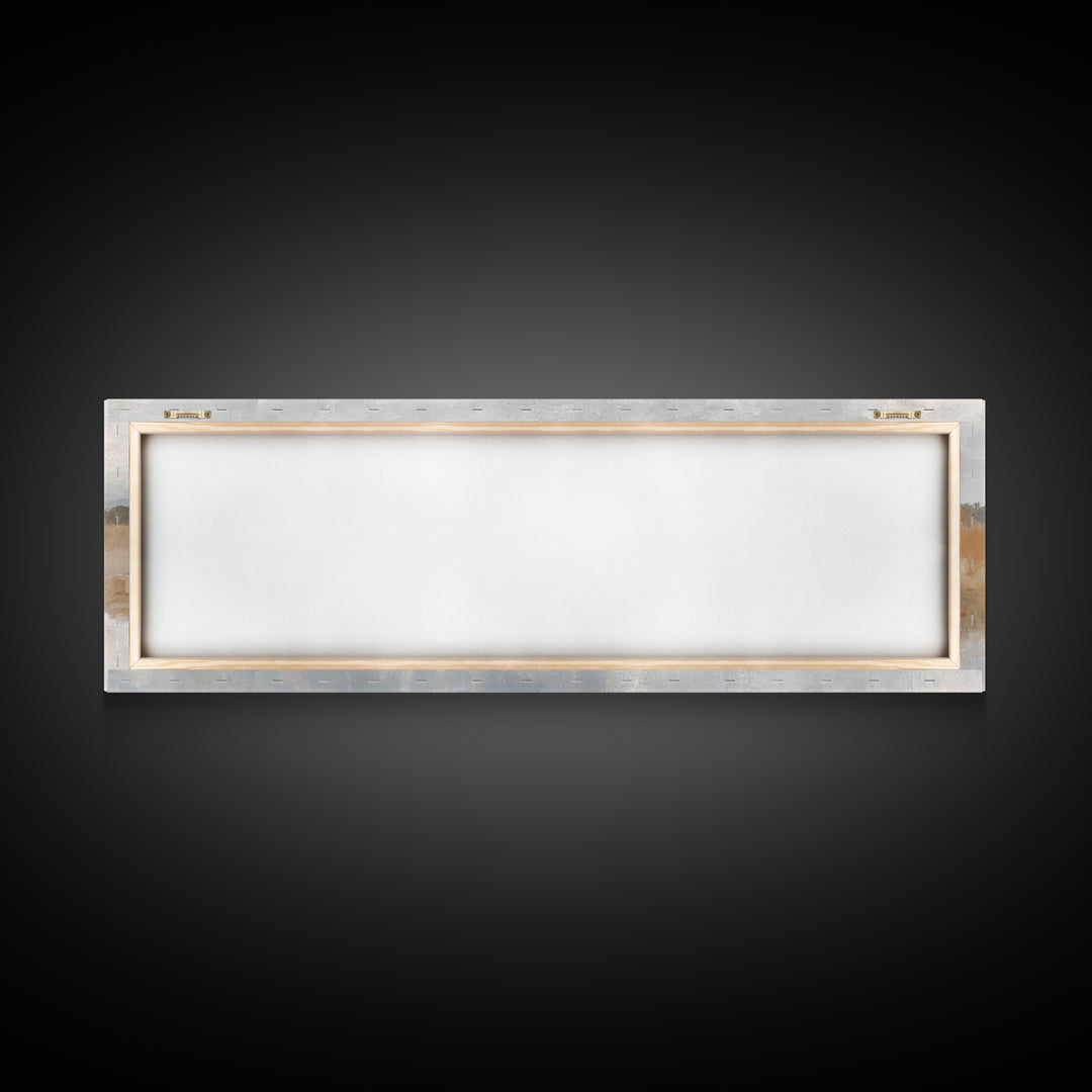 Shepherd’s Quiet Light | Framed Canvas Print | Christian Wall Art | Panoramic Art | Christian Art Canvas | Christmas Art | Jesus Painting |