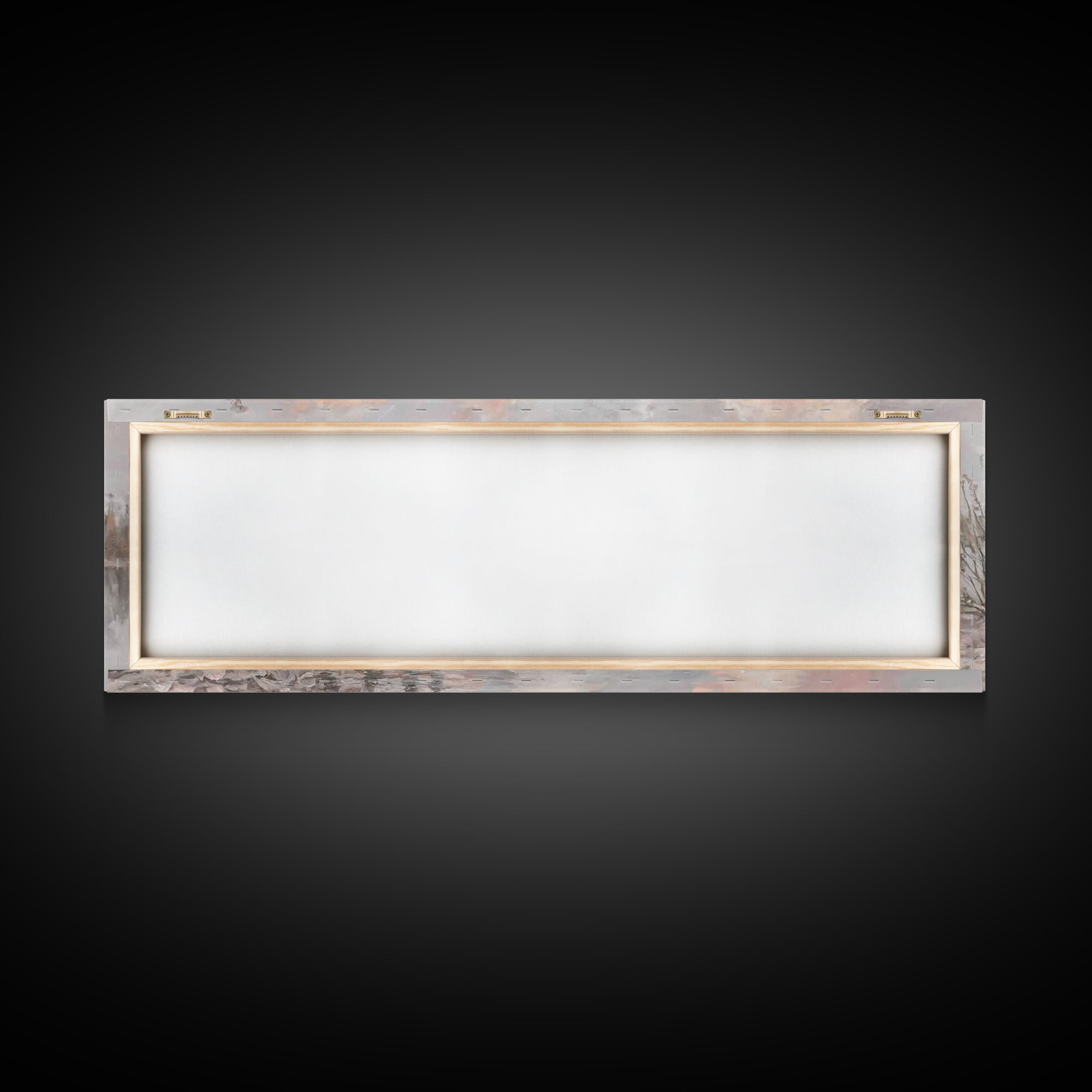 Morning Peace, Framed Canvas Print, Panoramic Art, Christian Wall Art, Christian Art Canvas, Christian Art, Christian Gift, Christian Paint