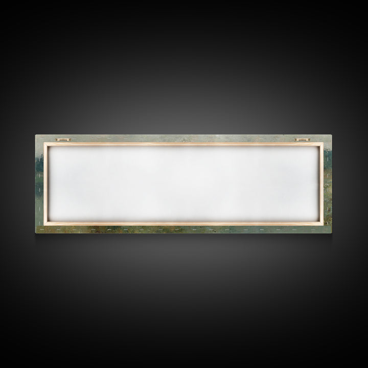 Pasture Of Grace, Framed Canvas Print, Panoramic Frame, Christian Art, Christian Wall Art, Christian Art Canvas, Christian Gift, Christian