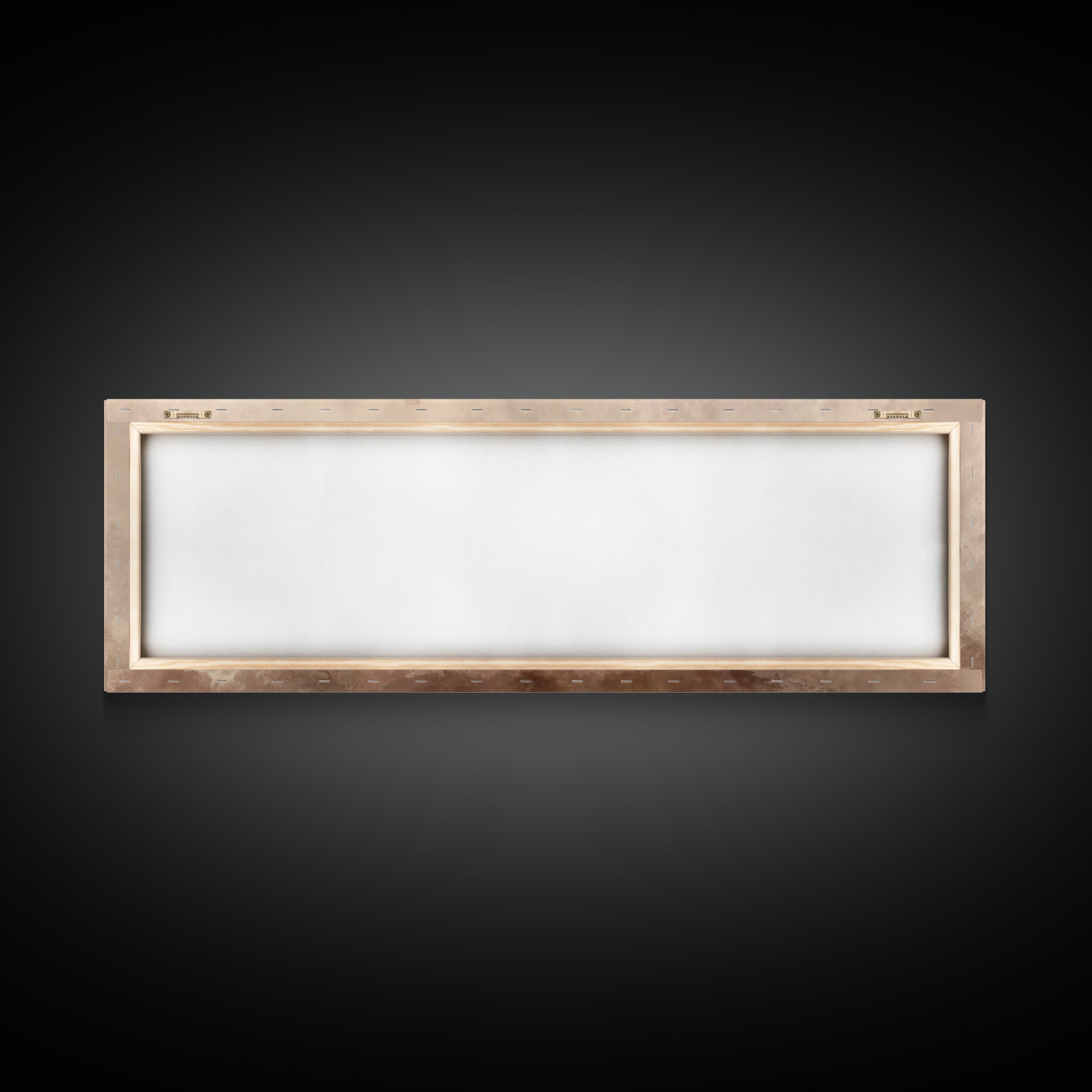 Morning Of Stillness – Framed Canvas Print – Panoramic Frame – Christian Art Canvas – Subtle Christian Paintings – Christian Decor – Jesus