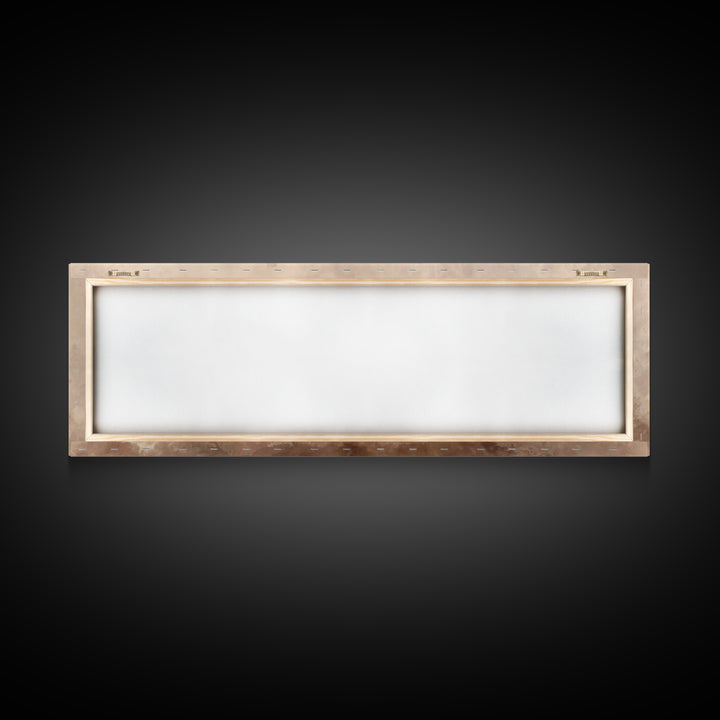 Morning Of Stillness – Framed Canvas Print – Panoramic Frame – Christian Art Canvas – Subtle Christian Paintings – Christian Decor – Jesus