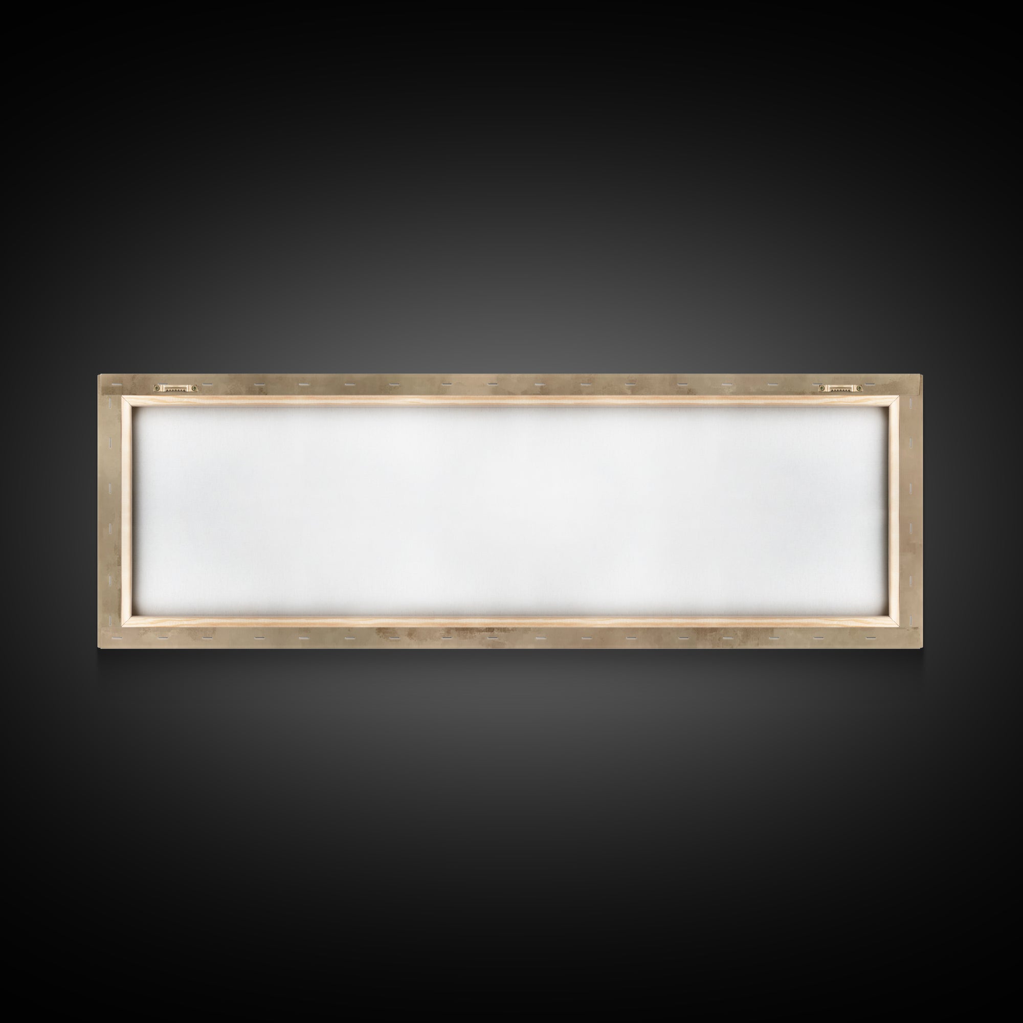 Soft Vigil Serenity - Framed Canvas Print - Christian Wall Art - Panoramic Art - Christian Christmas Art - Christian Art Canvas - Devotiona