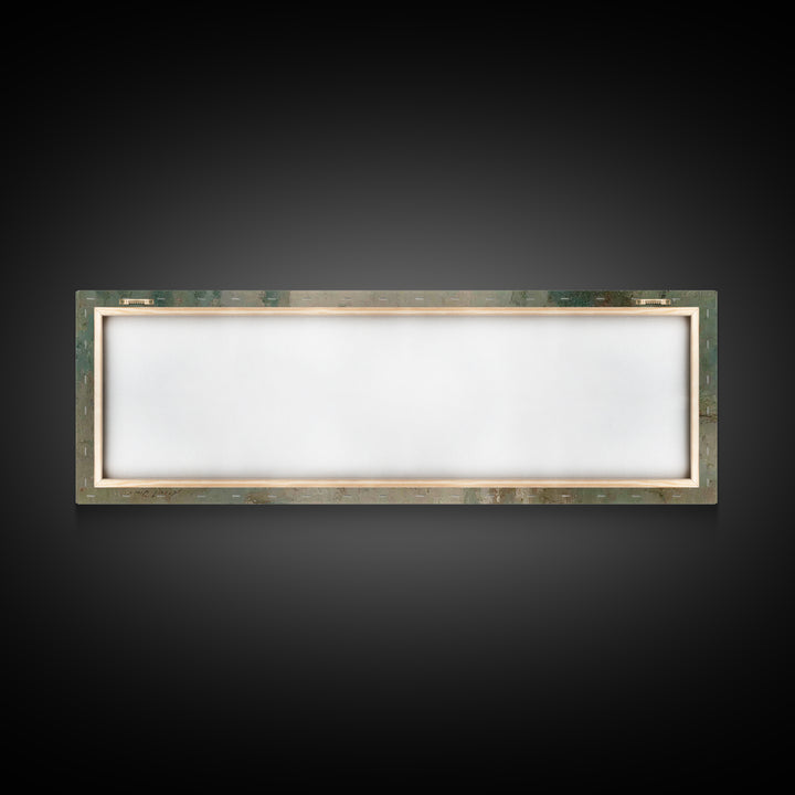 Pilgrims In Light – Framed Canvas Print – Panoramic Painting – Christian Art Print – Vintage Christian Art – Christian Wall Art – Christmas