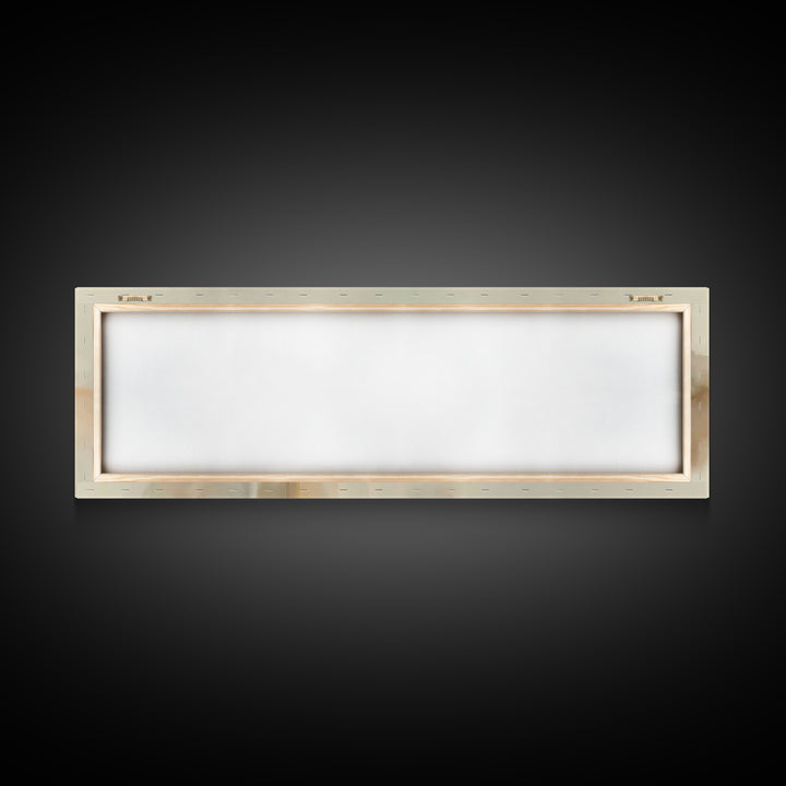 Heaven’s Gathering – Framed Canvas Print – Panoramic Wall Art – Christian Wall Art – Abstract Christian Art – Christian Art Canvas – Modern