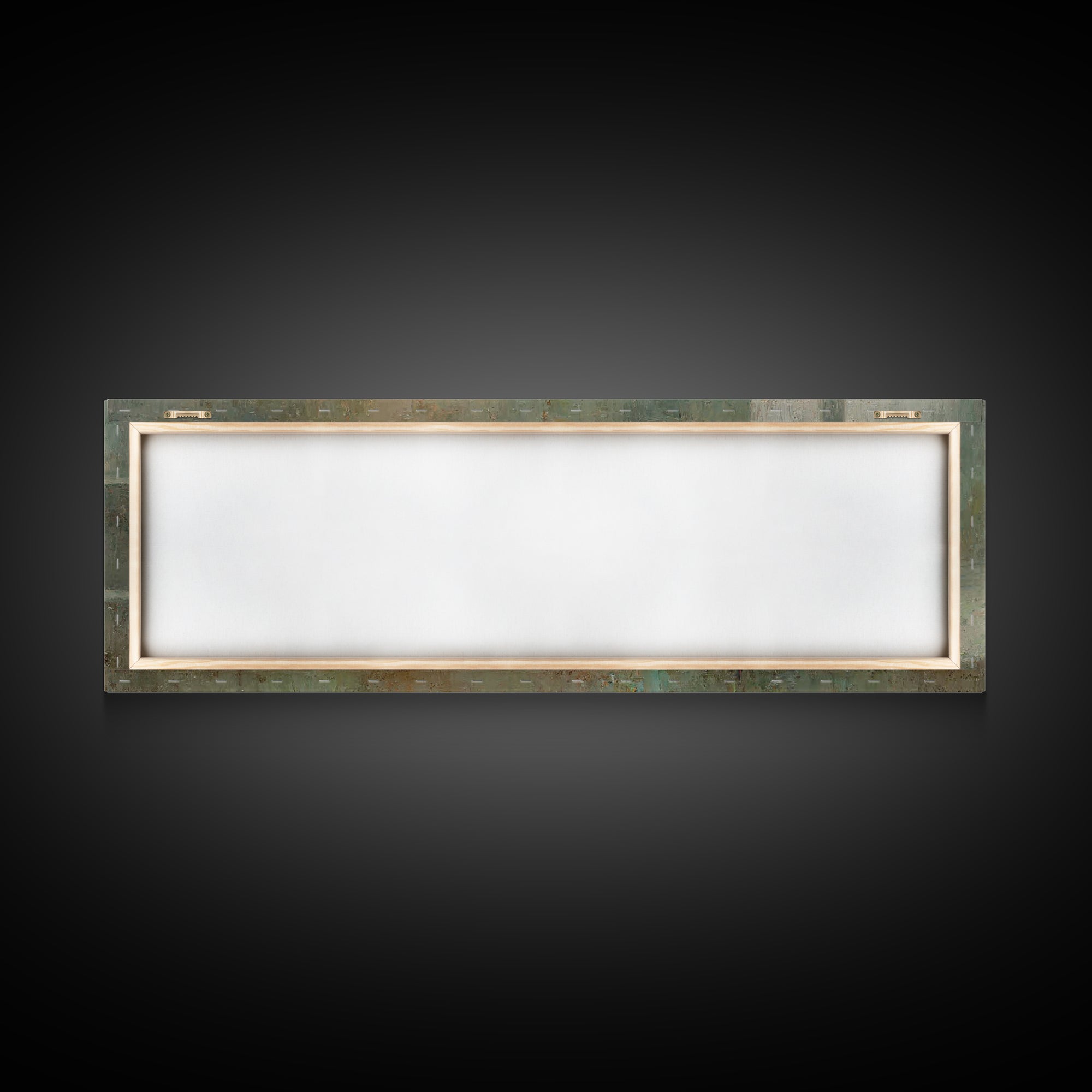 Sacred Study – Framed Canvas Print – Panoramic Painting – Christian Art Canvas – Christian Art Work – Christian Gift – Moody Christian Art