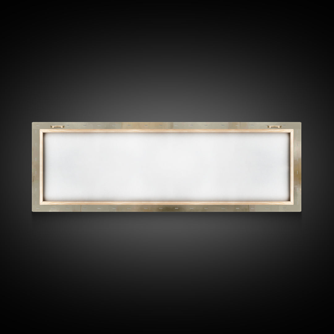 Holy Word Glow, Framed Canvas Print, Panoramic Frame, Minimalist Christian Art, Christian Art Prints, Christian Wall Art, Christian Decorat